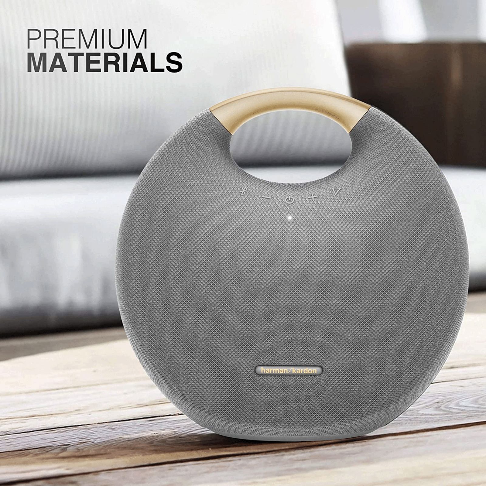 harman kardon Onyx Studio 6 50W Portable Bluetooth Speaker (IPX7 Waterproof, 8 Hours Playtime, Grey)_5