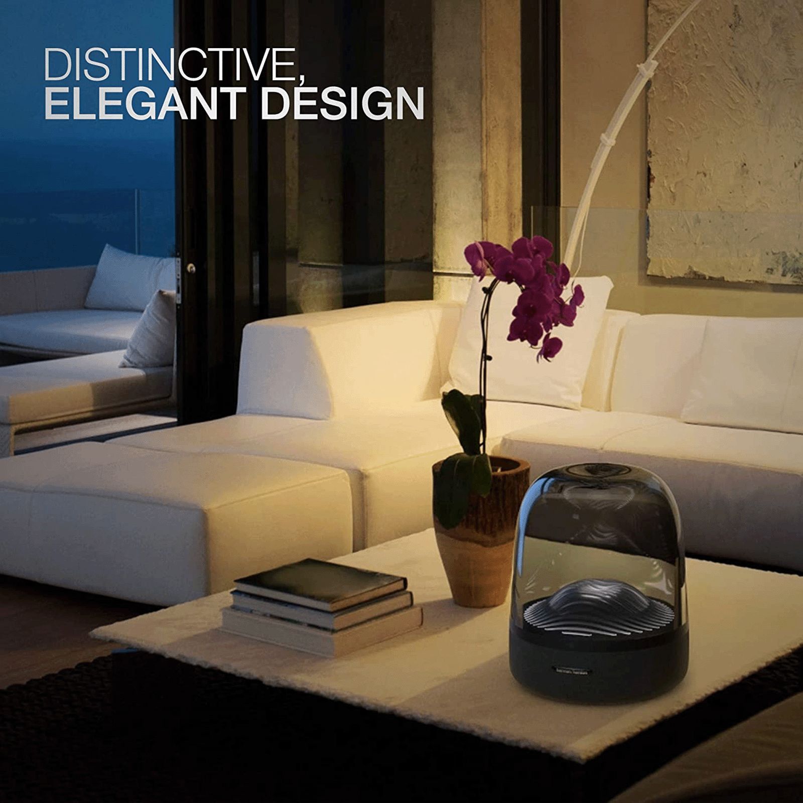 harman kardon Aura Studio 3 130W Portable Bluetooth Speaker (Stereo Sound, Black)_12