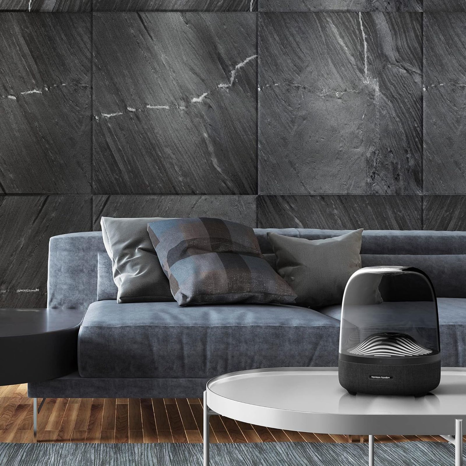 harman kardon Aura Studio 3 130W Portable Bluetooth Speaker (Stereo Sound, Black)_5