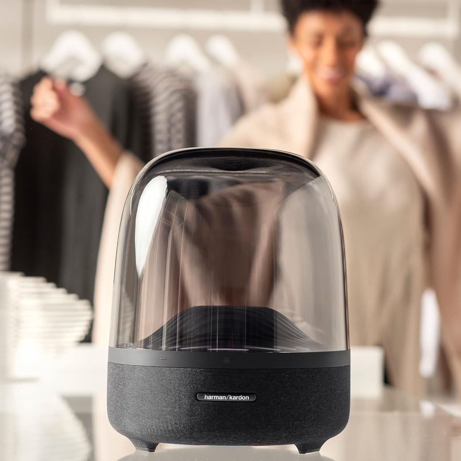 harman kardon Aura Studio 3 130W Portable Bluetooth Speaker (Stereo Sound, Black)_6