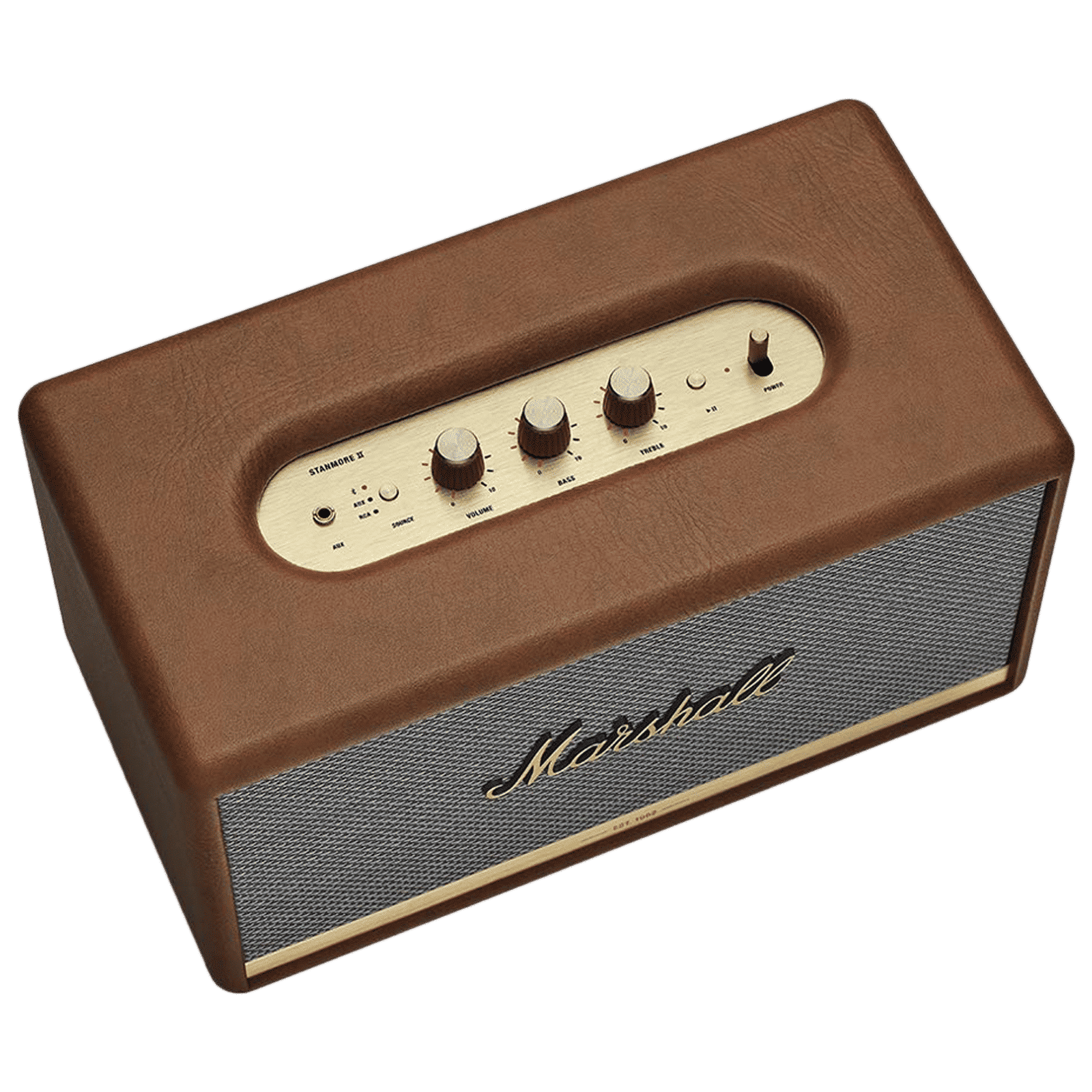 Marshall Stanmore II 80 Watts Bluetooth Speaker (Multi-Host Functionality, MS-STMR2-BRN, Brown) Marshall Stanmore II 80 Watts Bluetooth Speaker (Multi-Host Functionality, MS-STMR2-BRN, Brown)_2