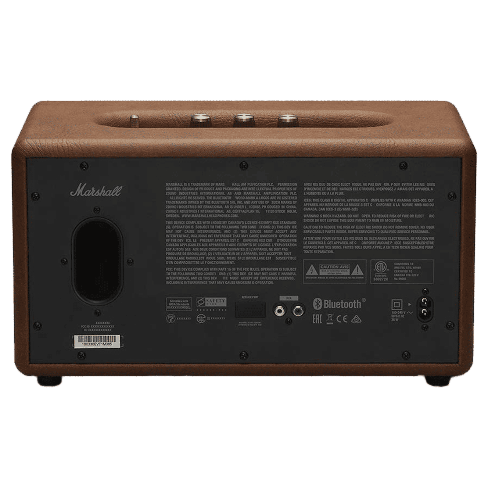 Marshall Stanmore II 80 Watts Bluetooth Speaker (Multi-Host Functionality, MS-STMR2-BRN, Brown) Marshall Stanmore II 80 Watts Bluetooth Speaker (Multi-Host Functionality, MS-STMR2-BRN, Brown)_3
