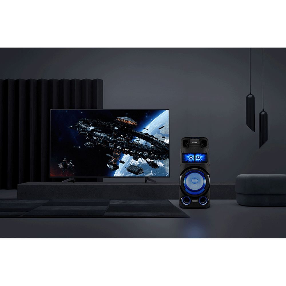 SONY Bluetooth Party Speaker with Mic (Splashproof Resistant, 2.1 Channel, Black)_9