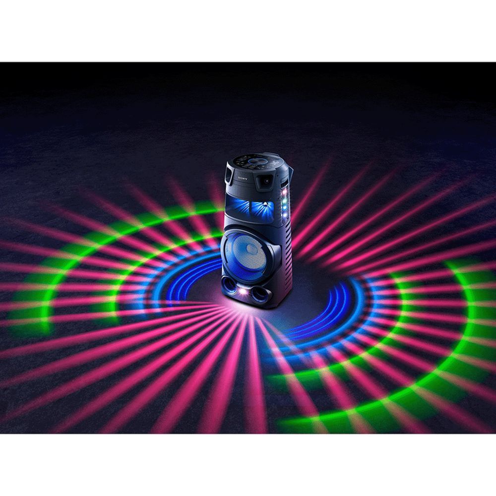 SONY Bluetooth Party Speaker with Mic (Splashproof Resistant, 2.1 Channel, Black)_11