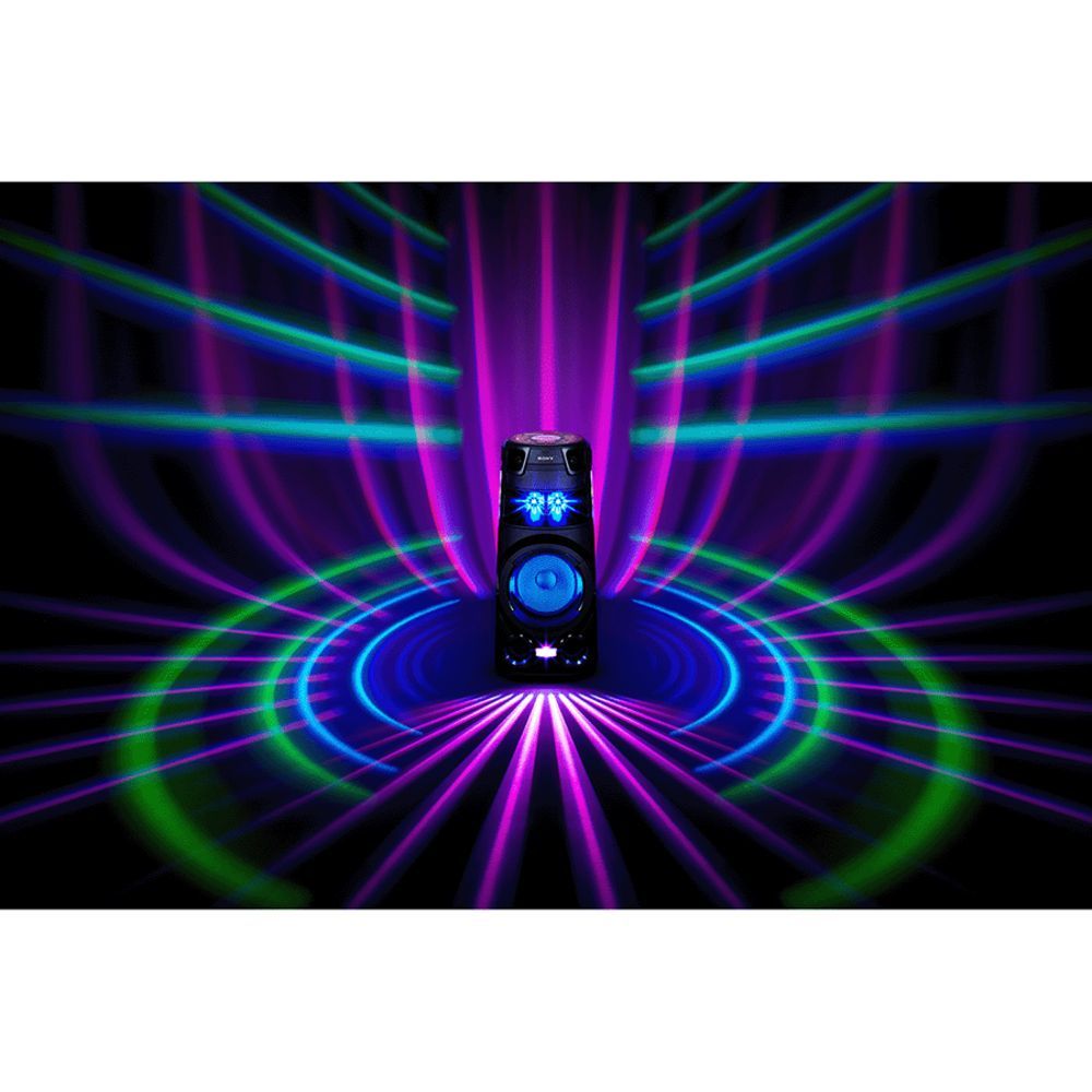 SONY Bluetooth Party Speaker with Mic (Splashproof Resistant, 2.1 Channel, Black)_12