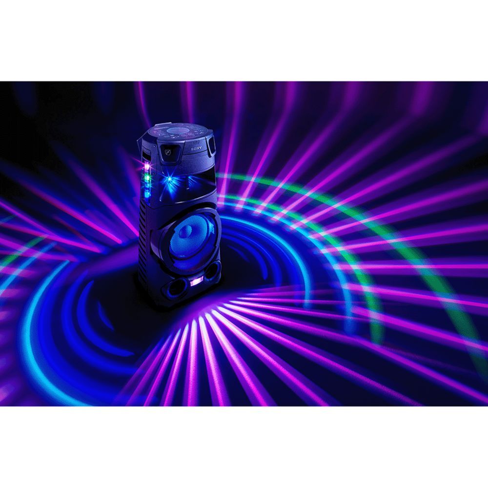 SONY Bluetooth Party Speaker with Mic (Splashproof Resistant, 2.1 Channel, Black)_13