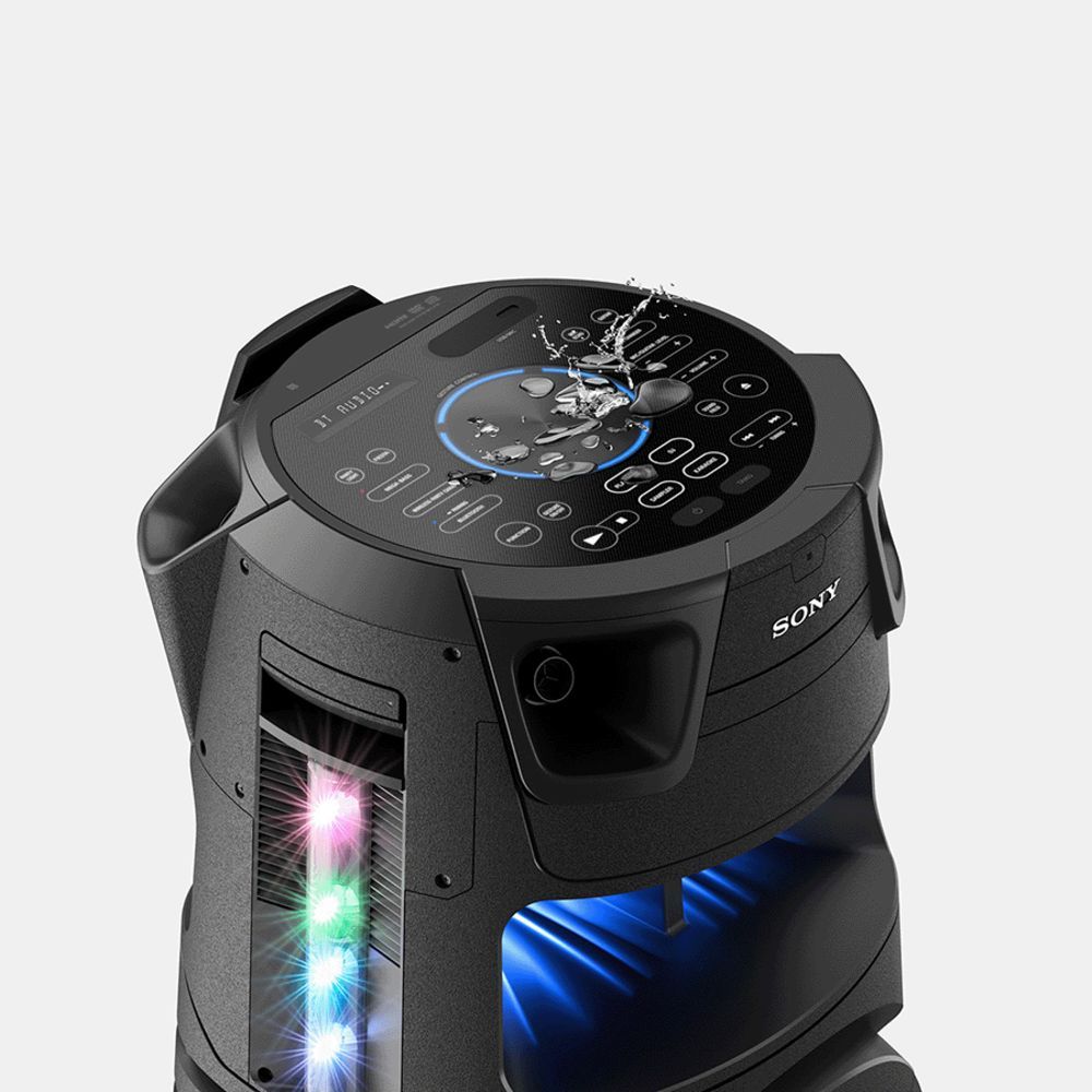 SONY Bluetooth Party Speaker with Mic (Splashproof Resistant, 2.1 Channel, Black)_17