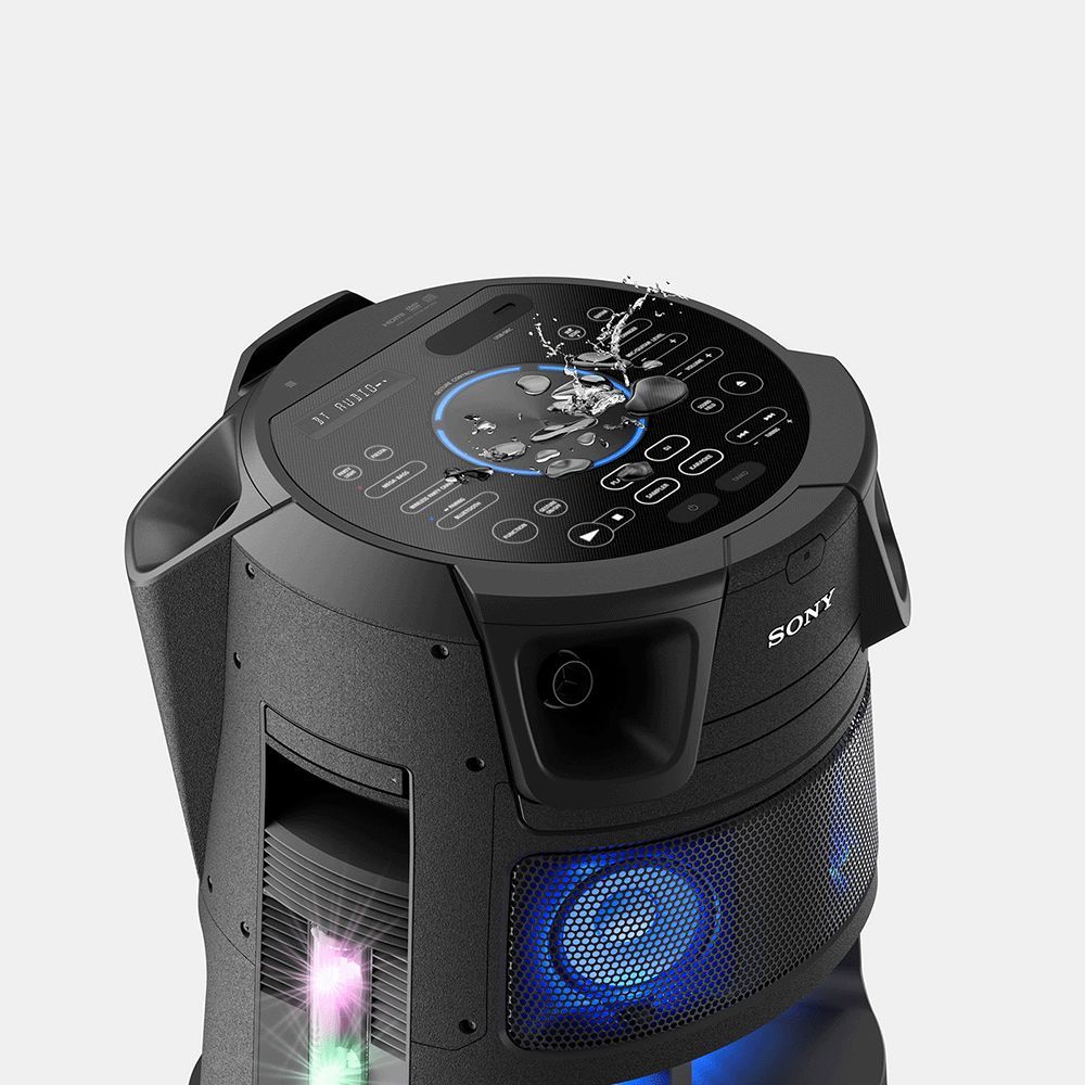 SONY Bluetooth Party Speaker with Mic (Splashproof Resistant, 2.1 Channel, Black)_17