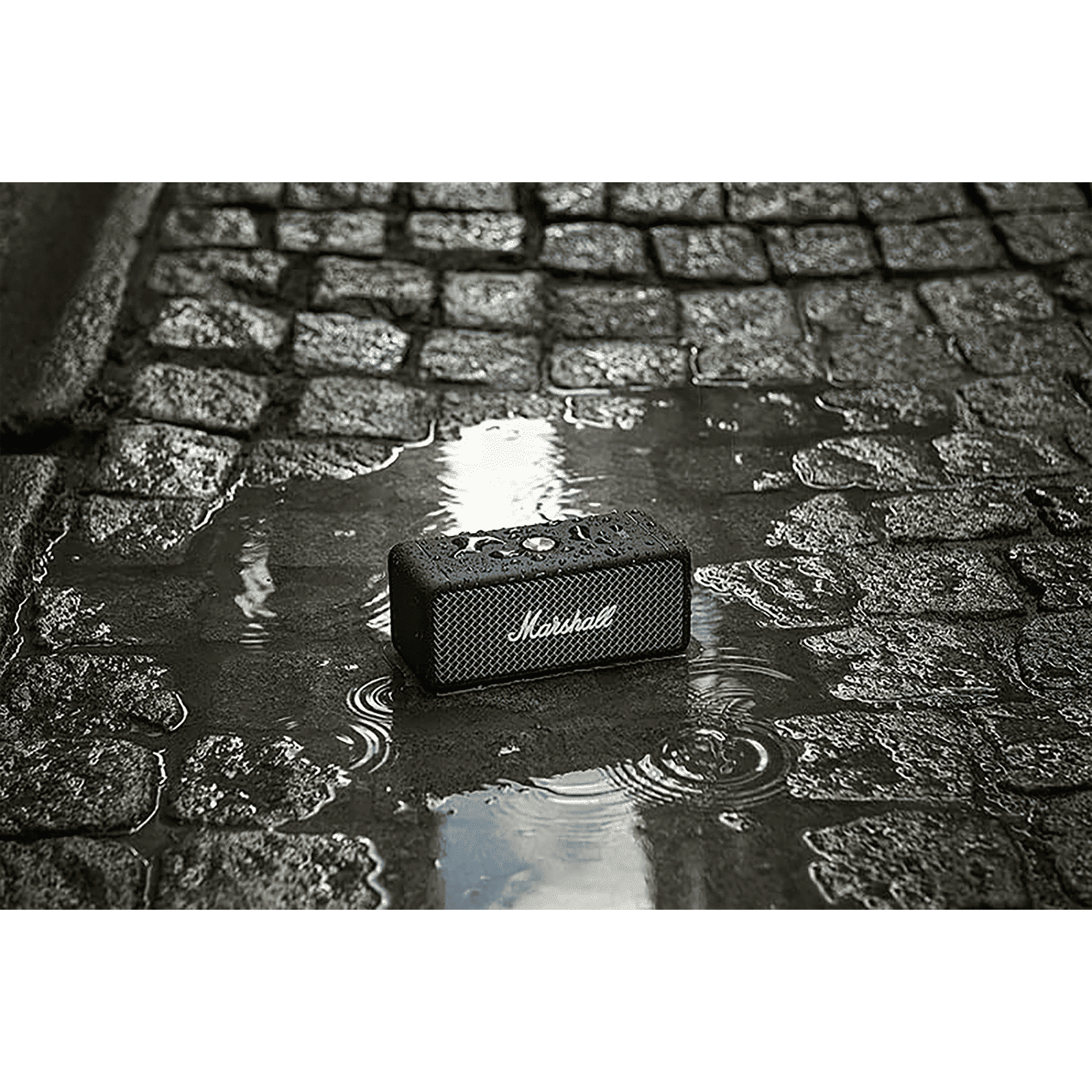 Marshall Emberton 20W Portable Bluetooth Speaker (IPX7 Water Resistant, Superior Signature Sound, Stereo Channel, Black)_9