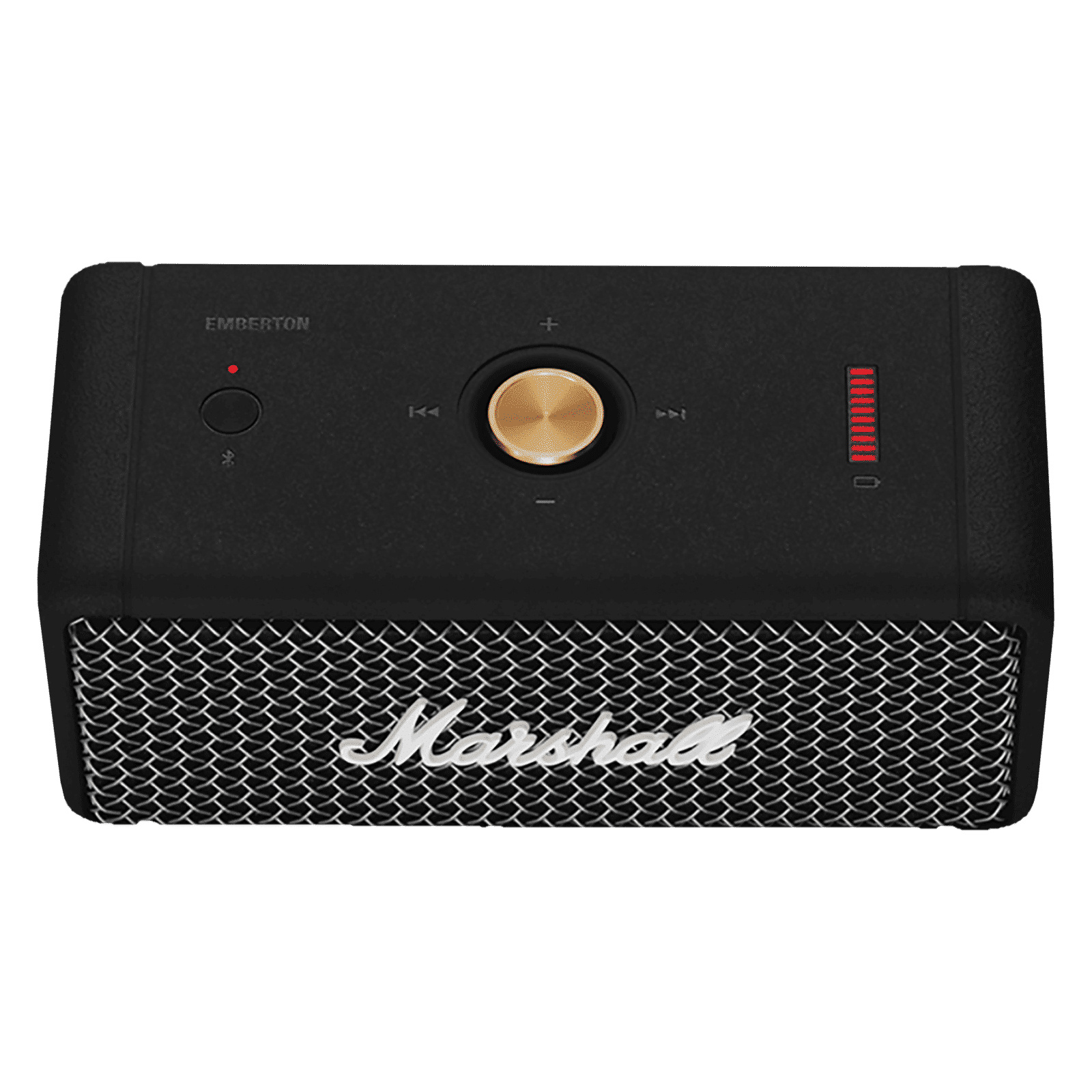 Marshall Emberton 20W Portable Bluetooth Speaker (IPX7 Water Resistant, Superior Signature Sound, Stereo Channel, Black)_4