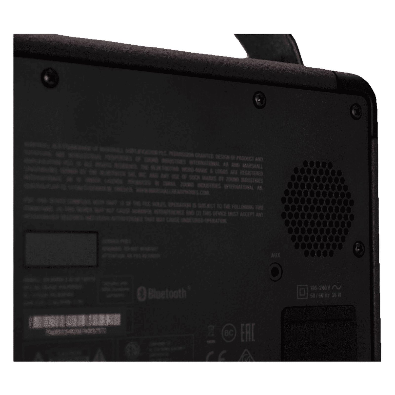 Marshall Kilburn II 20W Portable Bluetooth Speaker (IPX2 Water Resistant, Multi-Host Functionality, Stereo Channel, Burgundy)_6