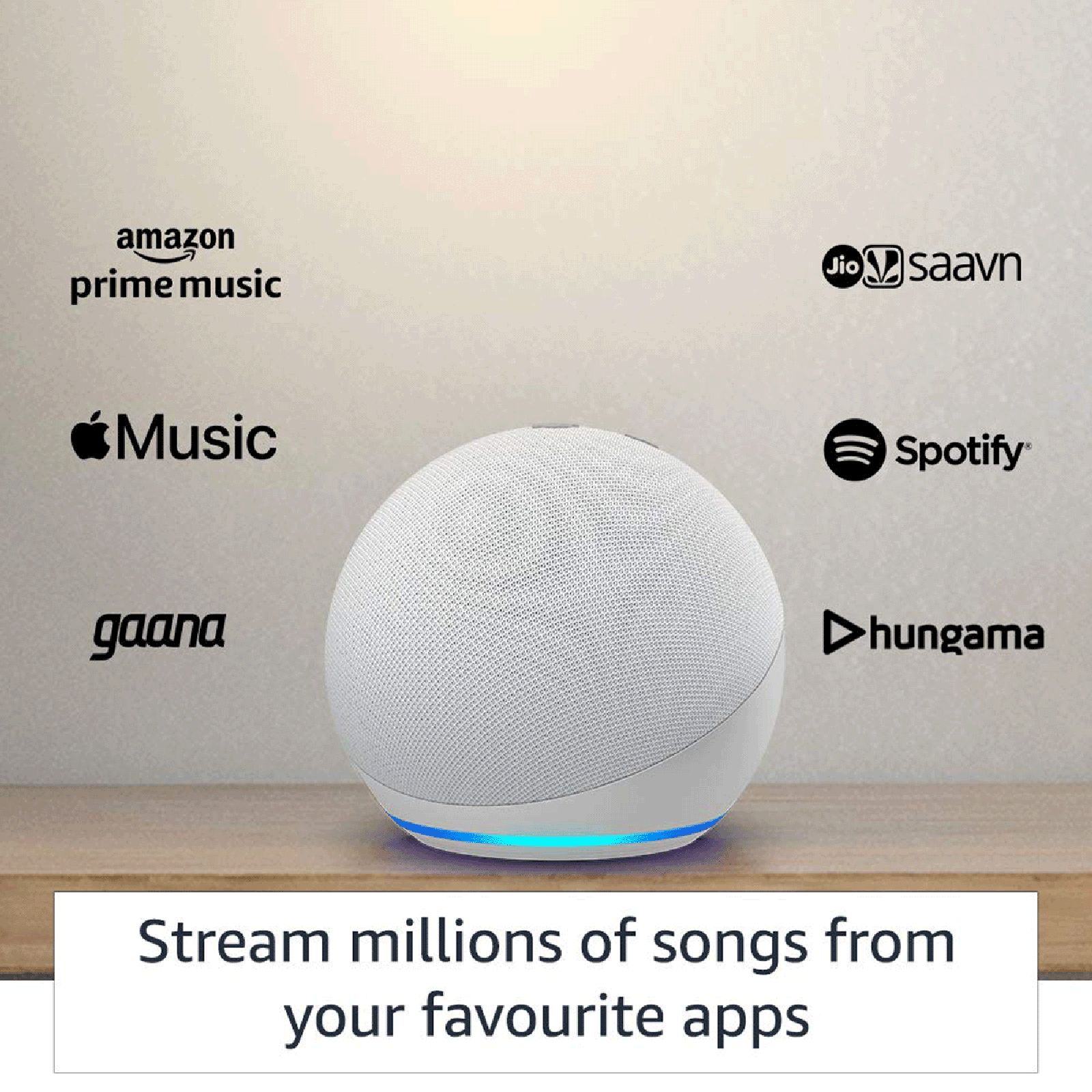 amazon Echo Dot (4th Gen) with Built-in Alexa Smart Wi-Fi Speaker (Controls Smart Devices, White)_5