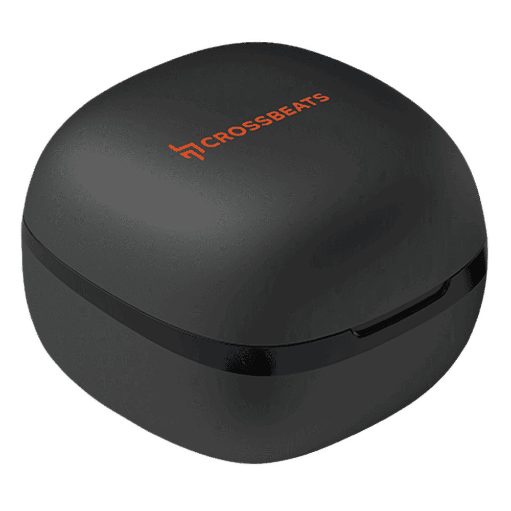 CROSSBEATS Urban CB-URBAN-BLK TWS Earbuds with Passive Noise Cancellation (IPX6 Water Resistant, Deep Bass, Black)_3