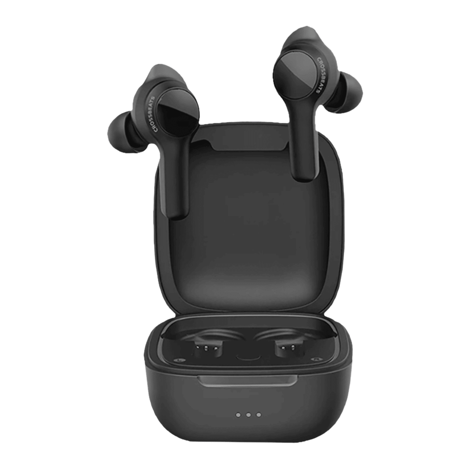 CROSSBEATS Torq CB-TORQ TWS Earbuds with Environmental Noise Cancellation (IPX6 Water Resistant, 72 Hours Playback, Black)_1