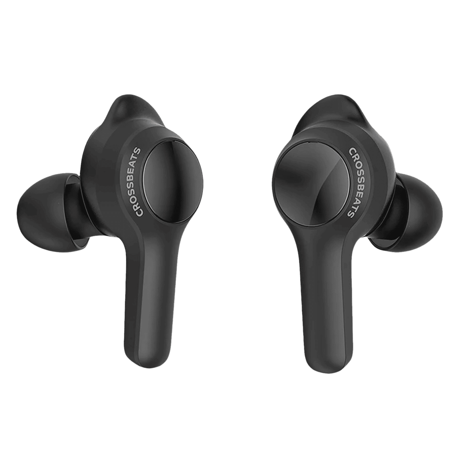 CROSSBEATS Torq CB-TORQ TWS Earbuds with Environmental Noise Cancellation (IPX6 Water Resistant, 72 Hours Playback, Black)_3