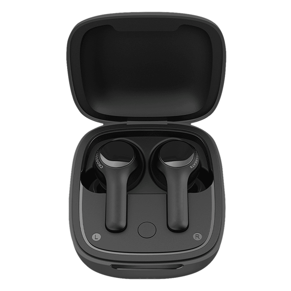 CROSSBEATS Torq CB-TORQ TWS Earbuds with Environmental Noise Cancellation (IPX6 Water Resistant, 72 Hours Playback, Black)_4