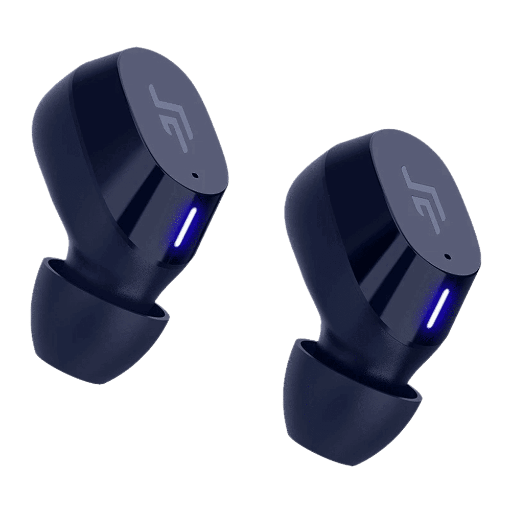 CROSSBEATS Edge TWS Earbuds with Passive Noise Cancellation (IPX6 Water Resistant, 20 Hours Playback, Blue)_3