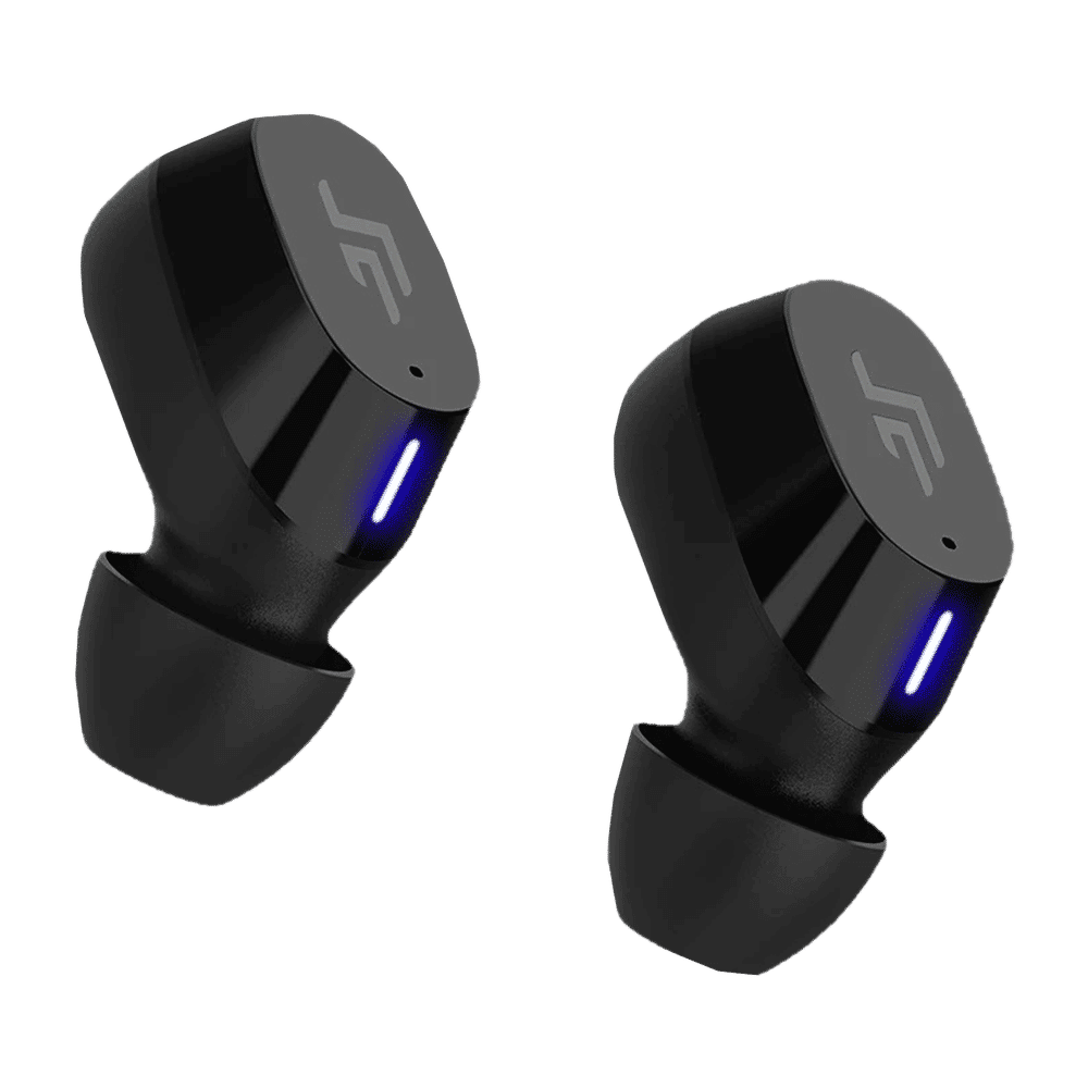 CROSSBEATS Edge TWS Earbuds with Passive Noise Cancellation (IPX6 Water Resistant, 20 Hours Playback, Black)_3