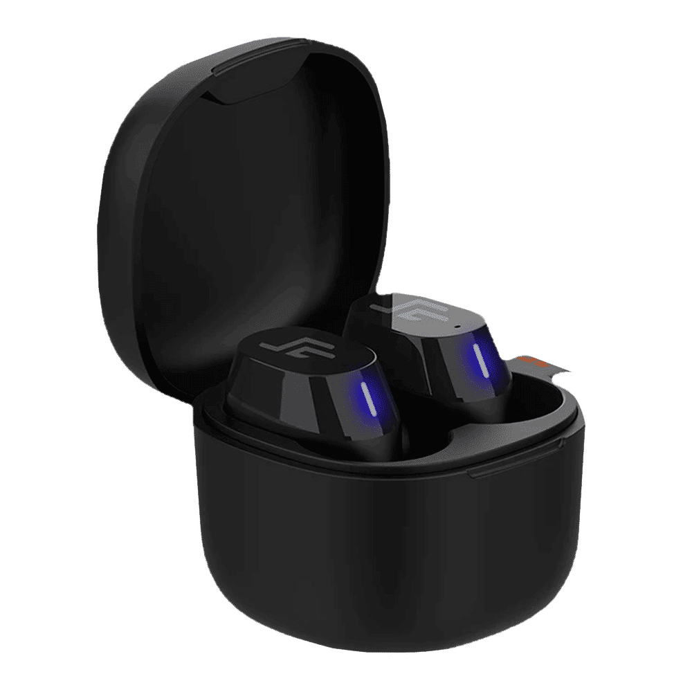 CROSSBEATS Edge TWS Earbuds with Passive Noise Cancellation (IPX6 Water Resistant, 20 Hours Playback, Black)_6