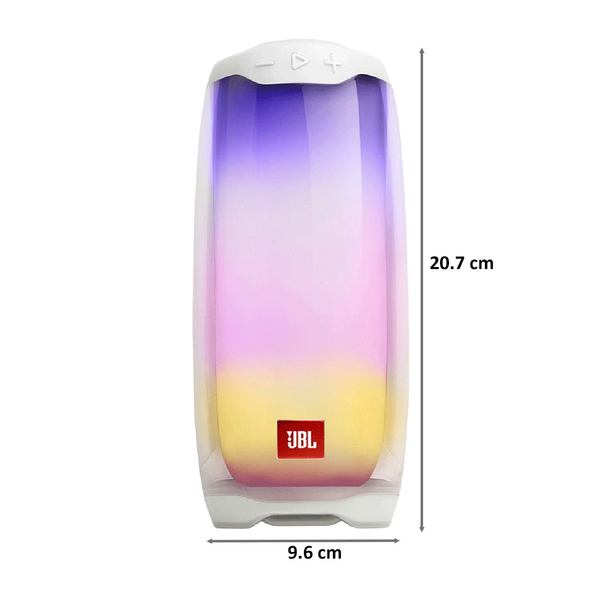 JBL Pulse 4 20 Watts Portable Bluetooth Speaker (360 Degree LED Lightshow, JBLPULSE4WHT, White)_2
