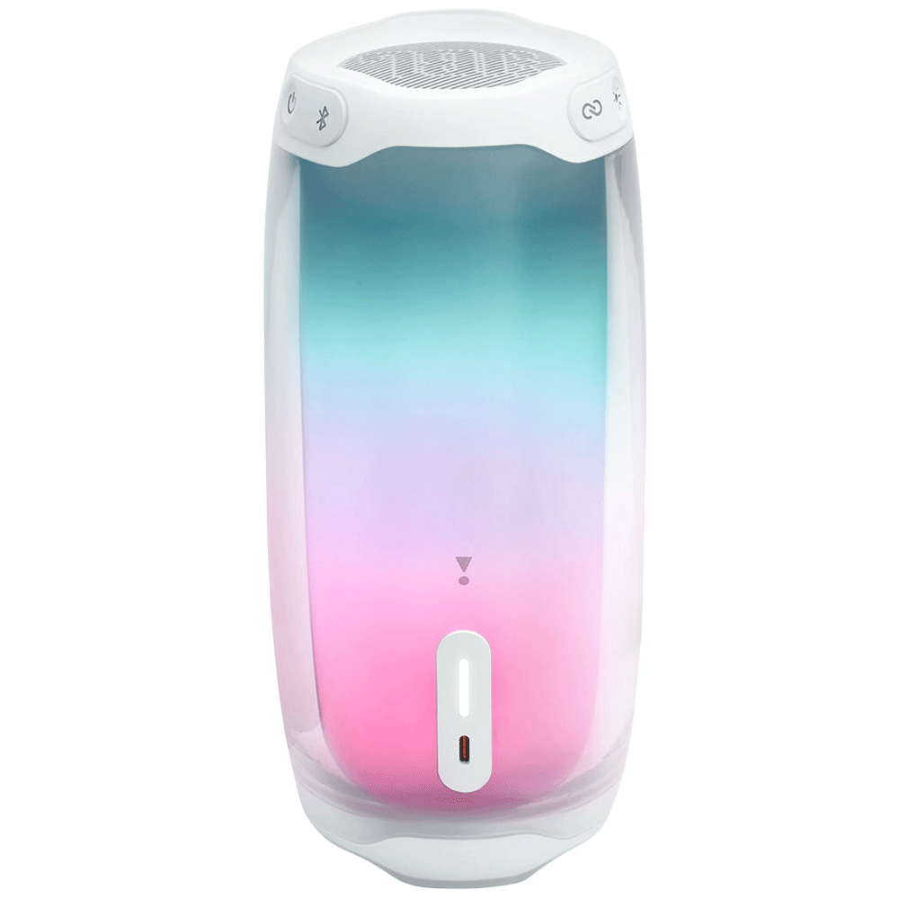 JBL Pulse 4 20 Watts Portable Bluetooth Speaker (360 Degree LED Lightshow, JBLPULSE4WHT, White)_4