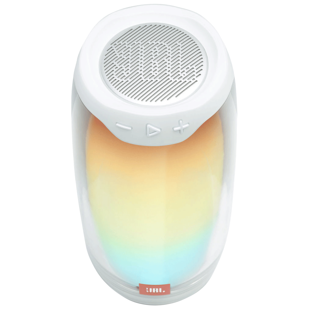 JBL Pulse 4 20 Watts Portable Bluetooth Speaker (360 Degree LED Lightshow, JBLPULSE4WHT, White)_5
