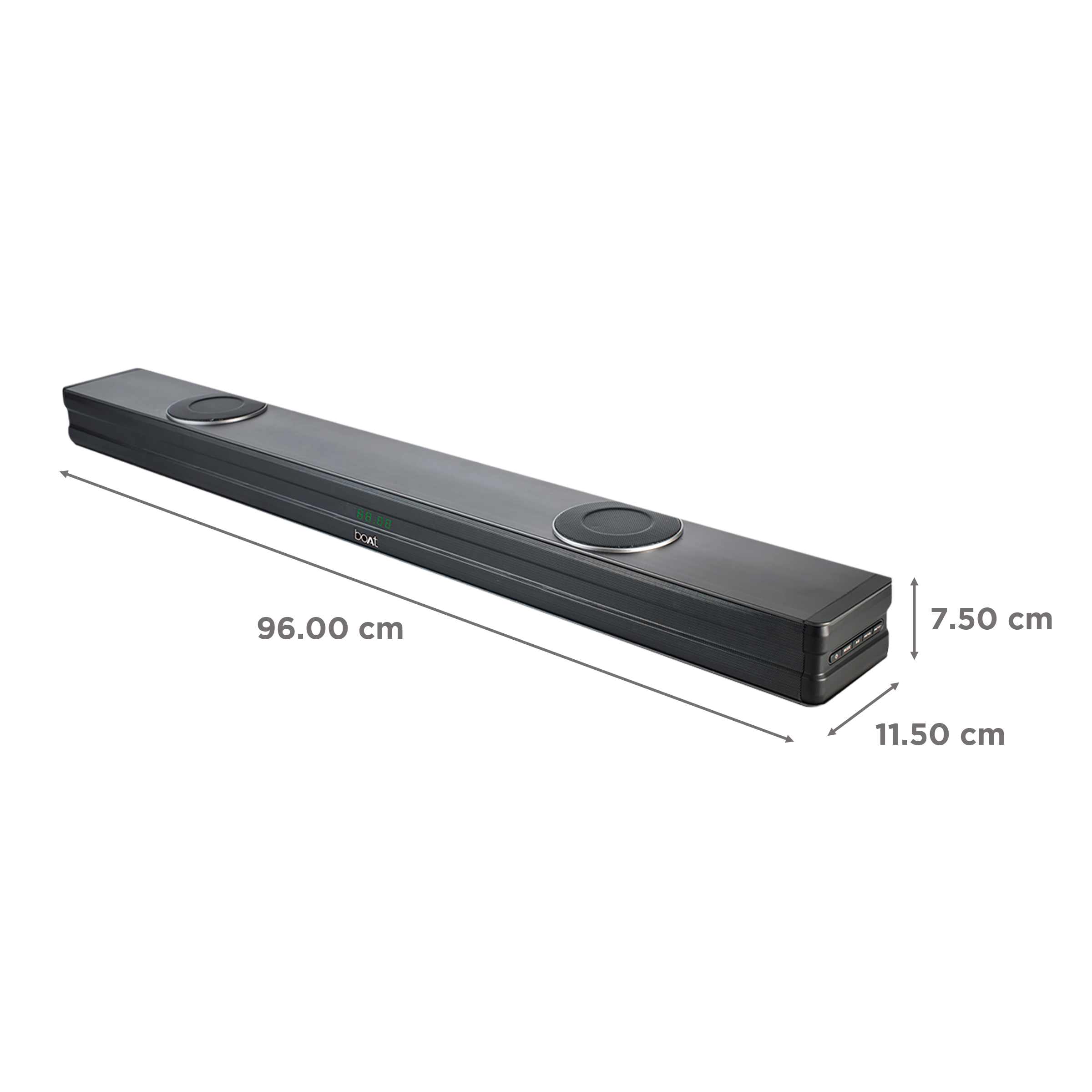 boAt Aavante Bar 1198 90W Bluetooth Soundbar with Remote (Surround Sound, 2.2 Channel, Premium Black)_3