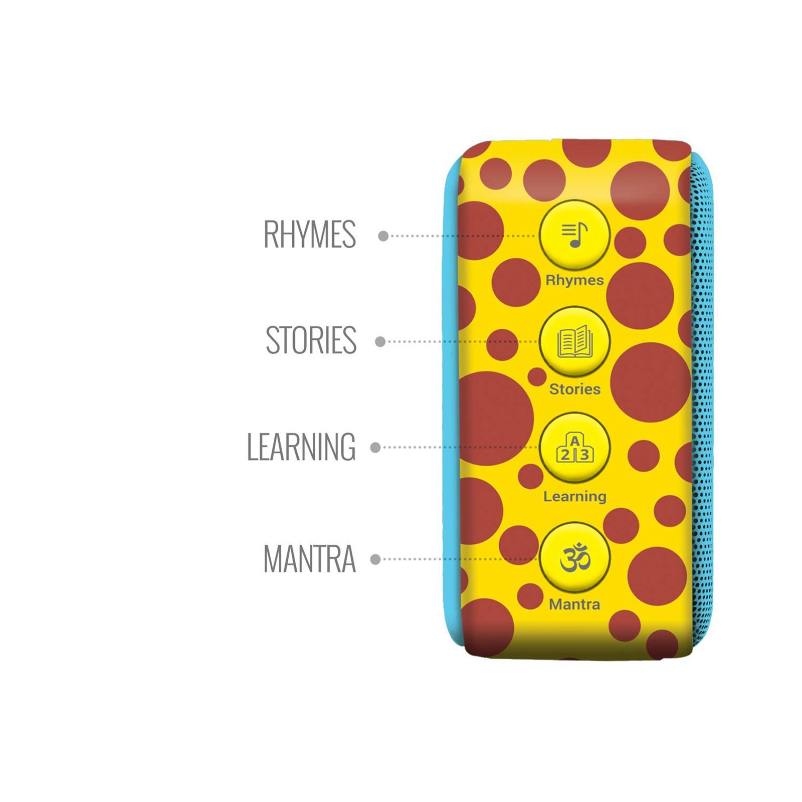 SAREGAMA Carvaan Mini 2.0 Kids 5W Portable Bluetooth Speaker (300+ Kid's Stories, 2.0 Channel, Baby Blue) SAREGAMA Carvaan Mini 2.0 Kids 5W Portable Bluetooth Speaker (300+ Kid's Stories, 2.0 Channel, Baby Blue)_12