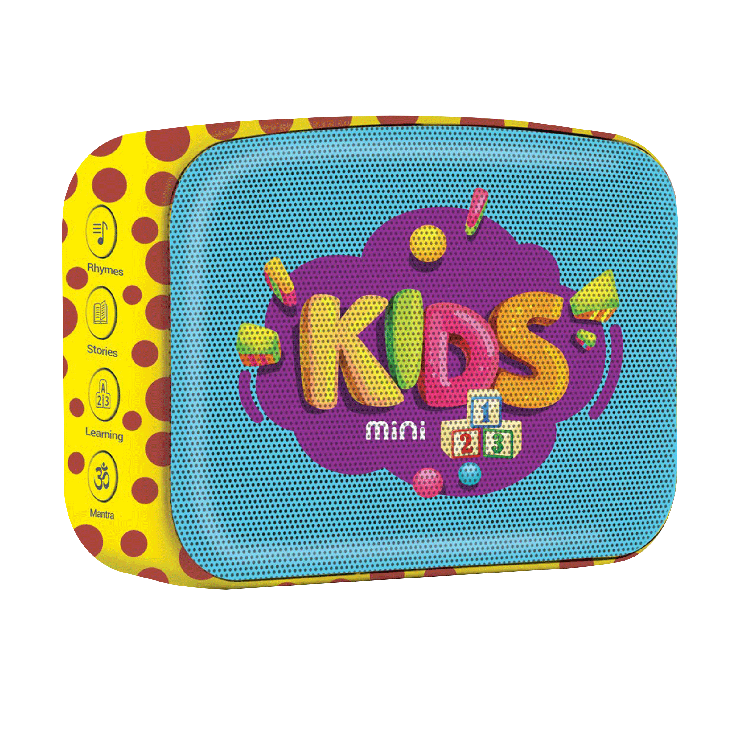 SAREGAMA Carvaan Mini 2.0 Kids 5W Portable Bluetooth Speaker (300+ Kid's Stories, 2.0 Channel, Baby Blue) SAREGAMA Carvaan Mini 2.0 Kids 5W Portable Bluetooth Speaker (300+ Kid's Stories, 2.0 Channel, Baby Blue)_4