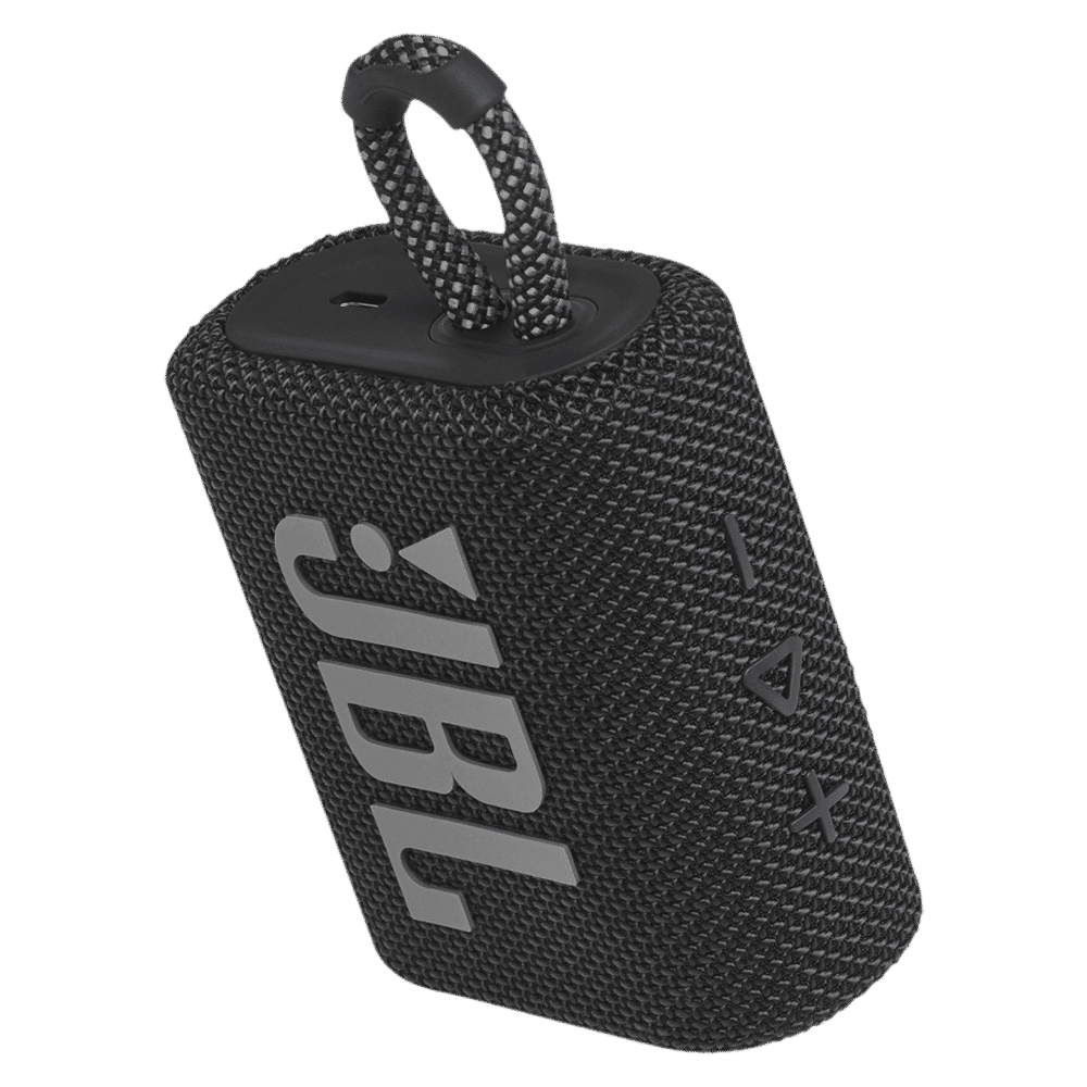 JBL Go 3 4.2W Portable Bluetooth Speaker (IP67 Waterproof, IP67 Dustproof, Black)_8
