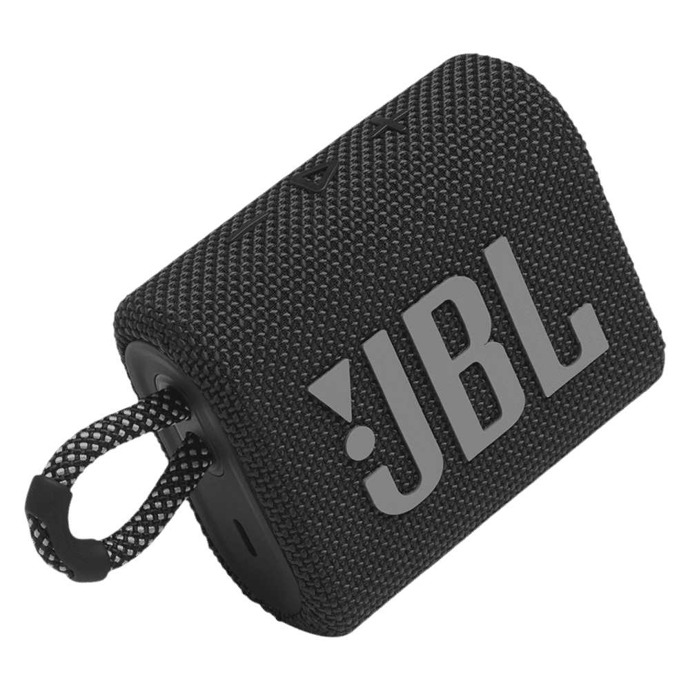 JBL Go 3 4.2W Portable Bluetooth Speaker (IP67 Waterproof, IP67 Dustproof, Black)_9