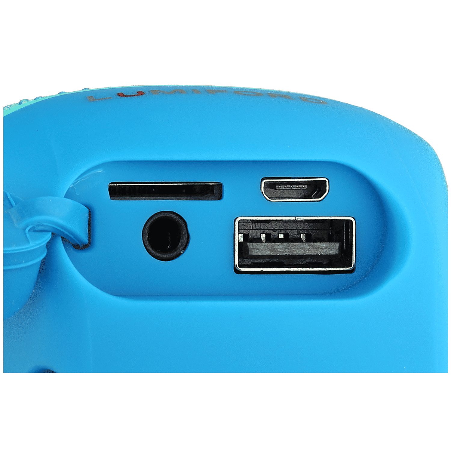 LUMIFORD GoMusic 4W Portable Bluetooth Speaker (IPX4 Water Resistant, Built In Mic, Blue)_6