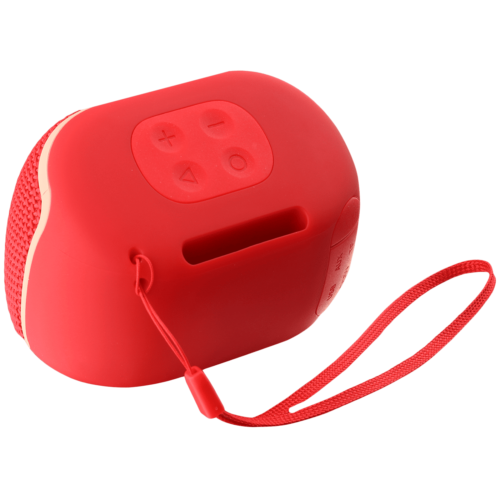 LUMIFORD GoMusic 4W Portable Bluetooth Speaker (IPX4 Water Resistant, Voice Assistance, 3.1 Channel, Red)_4