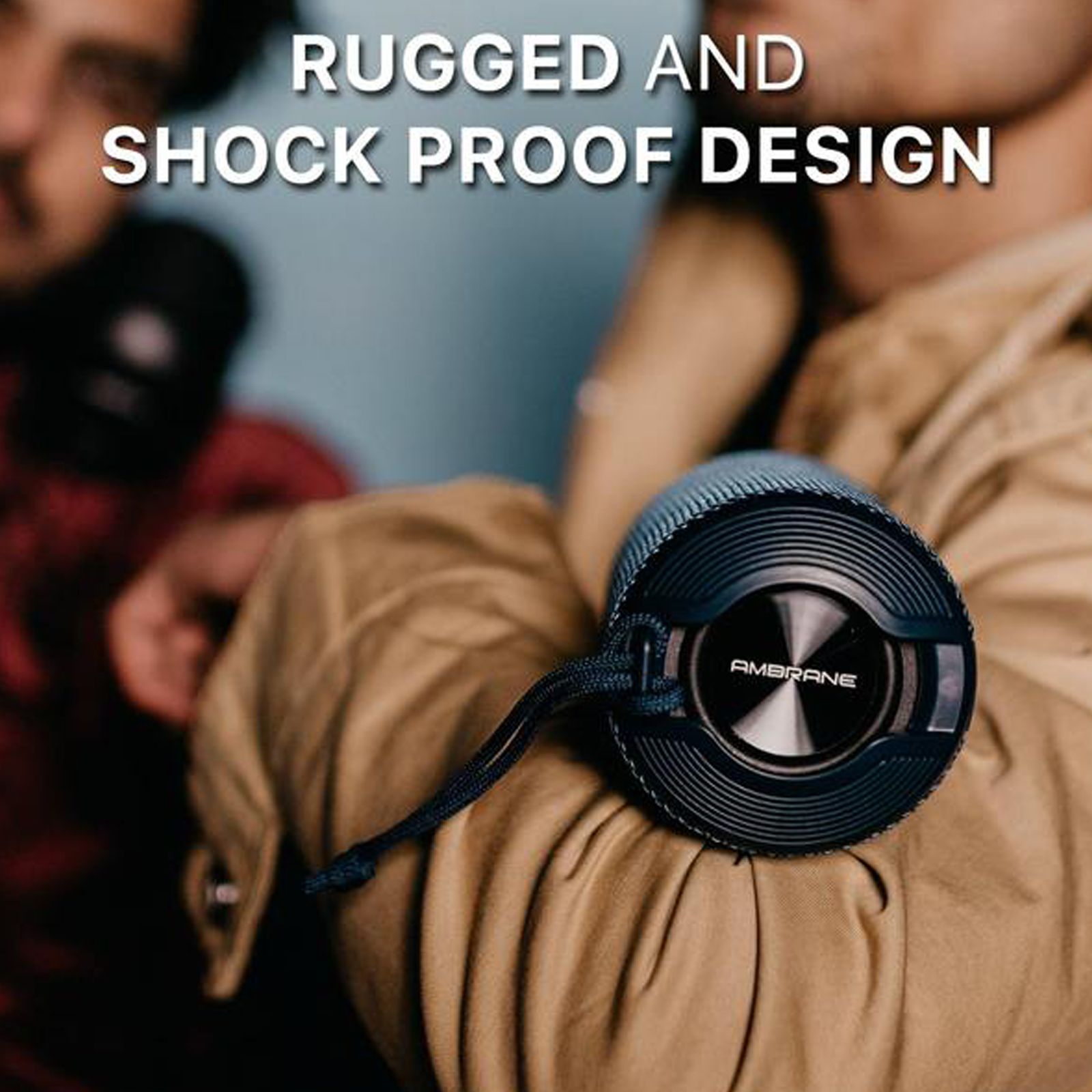 Ambrane BT-83 10 Watts Portable Bluetooth Speaker (TWS Technology, Blue) Ambrane BT-83 10 Watts Portable Bluetooth Speaker (TWS Technology, Blue)_10