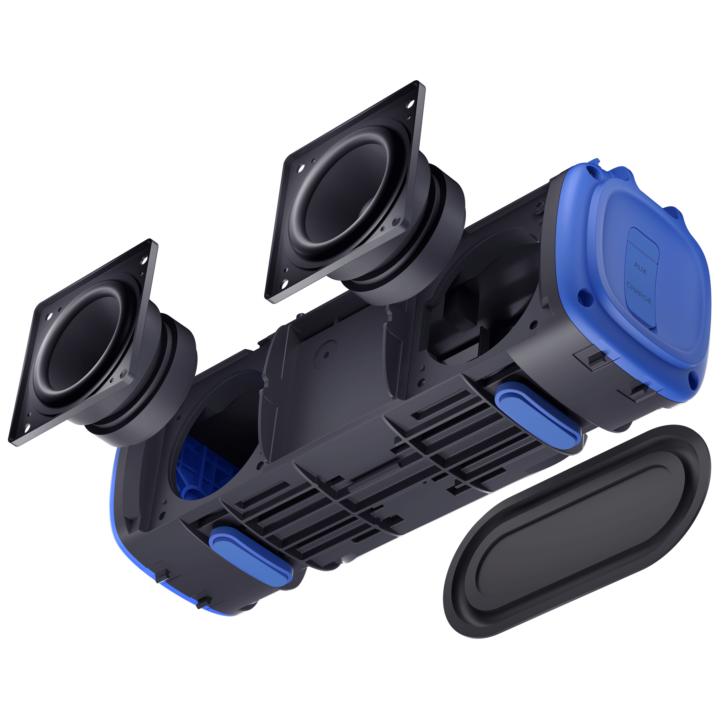 Xiaomi Mi 16 Watts Portable Bluetooth Speaker (Voice Assistant Support, QBH4201IN, Blue)_9