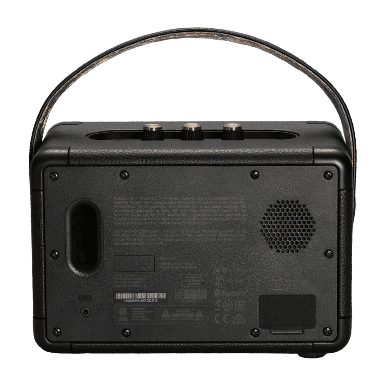 Marshall Kilburn II 36W Portable Bluetooth Speaker (IPX2 Water Resistant, Carrying Strap, Stereo Channel, Black & Brass)_6