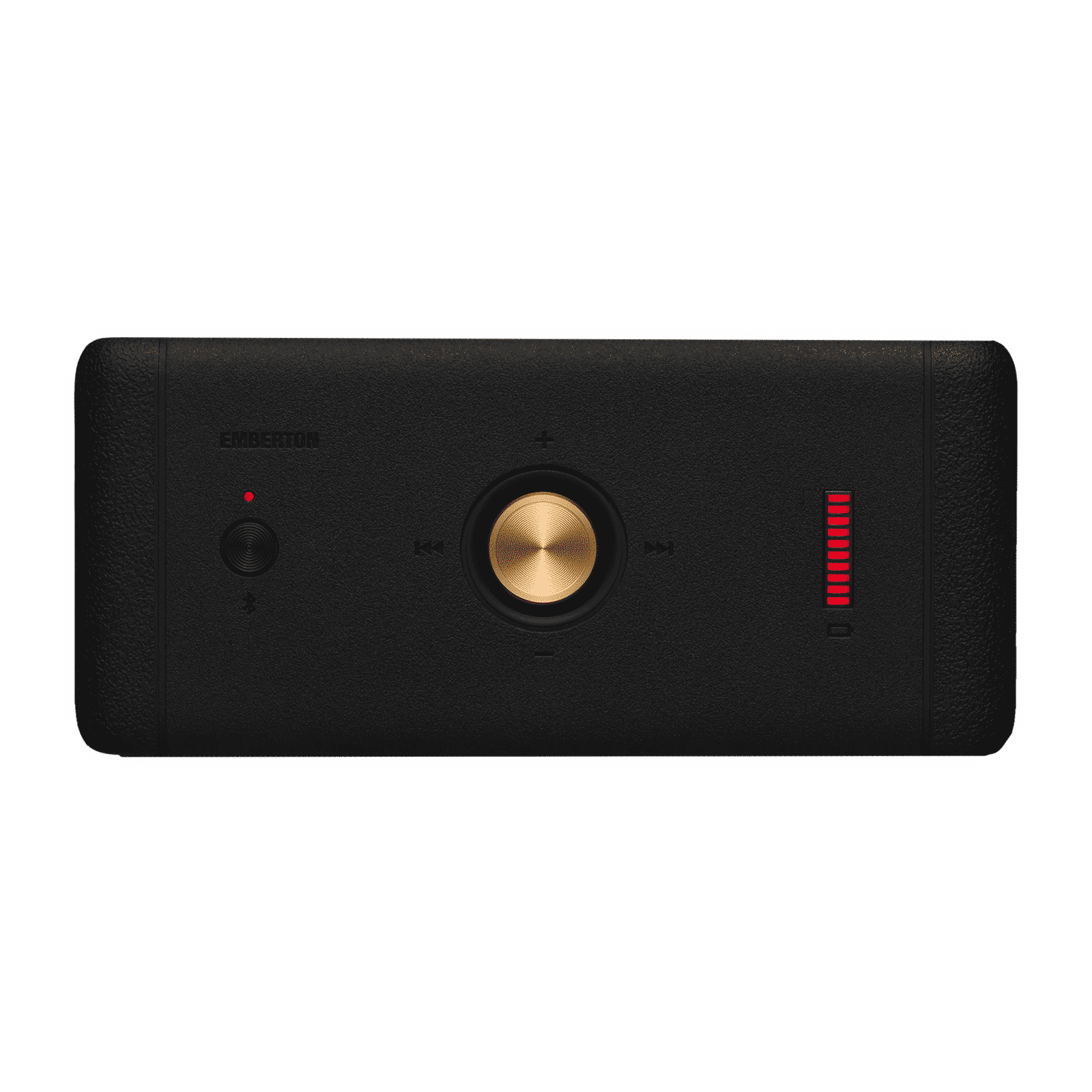 Marshall Emberton 20W Portable Bluetooth Speaker (IPX7 Water Resistant, Superior Signature Sound, Stereo Channel, Black/Brass)_5