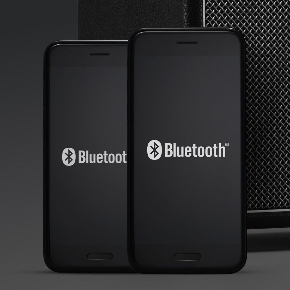 Marshall Tufton 80W Portable Bluetooth Speaker (IPX2 Water Resistant, Multi Directional Sound, Stereo Channel, Black & Brass)_12