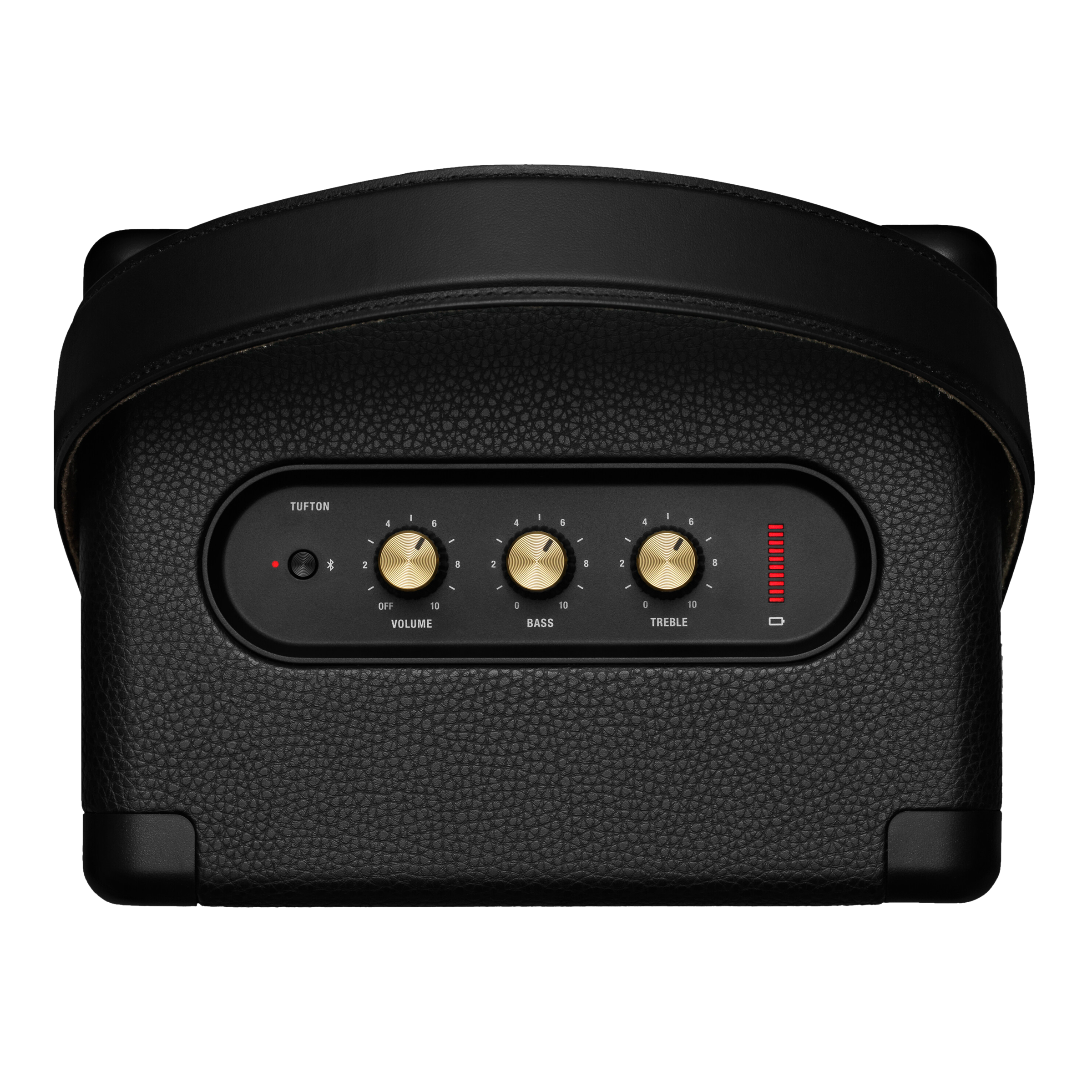 Marshall Tufton 80W Portable Bluetooth Speaker (IPX2 Water Resistant, Multi Directional Sound, Stereo Channel, Black & Brass)_13