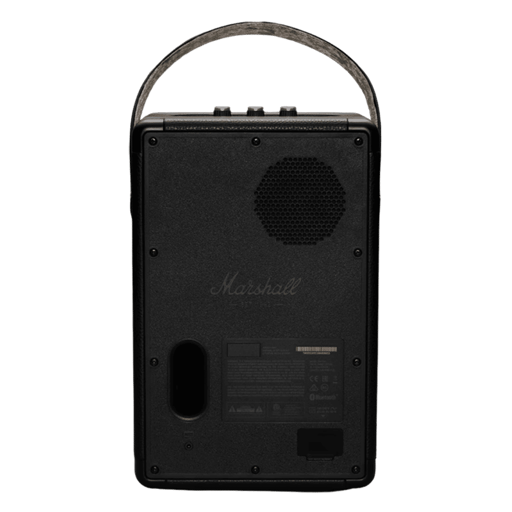 Marshall Tufton 80W Portable Bluetooth Speaker (IPX2 Water Resistant, Multi Directional Sound, Stereo Channel, Black & Brass)_5