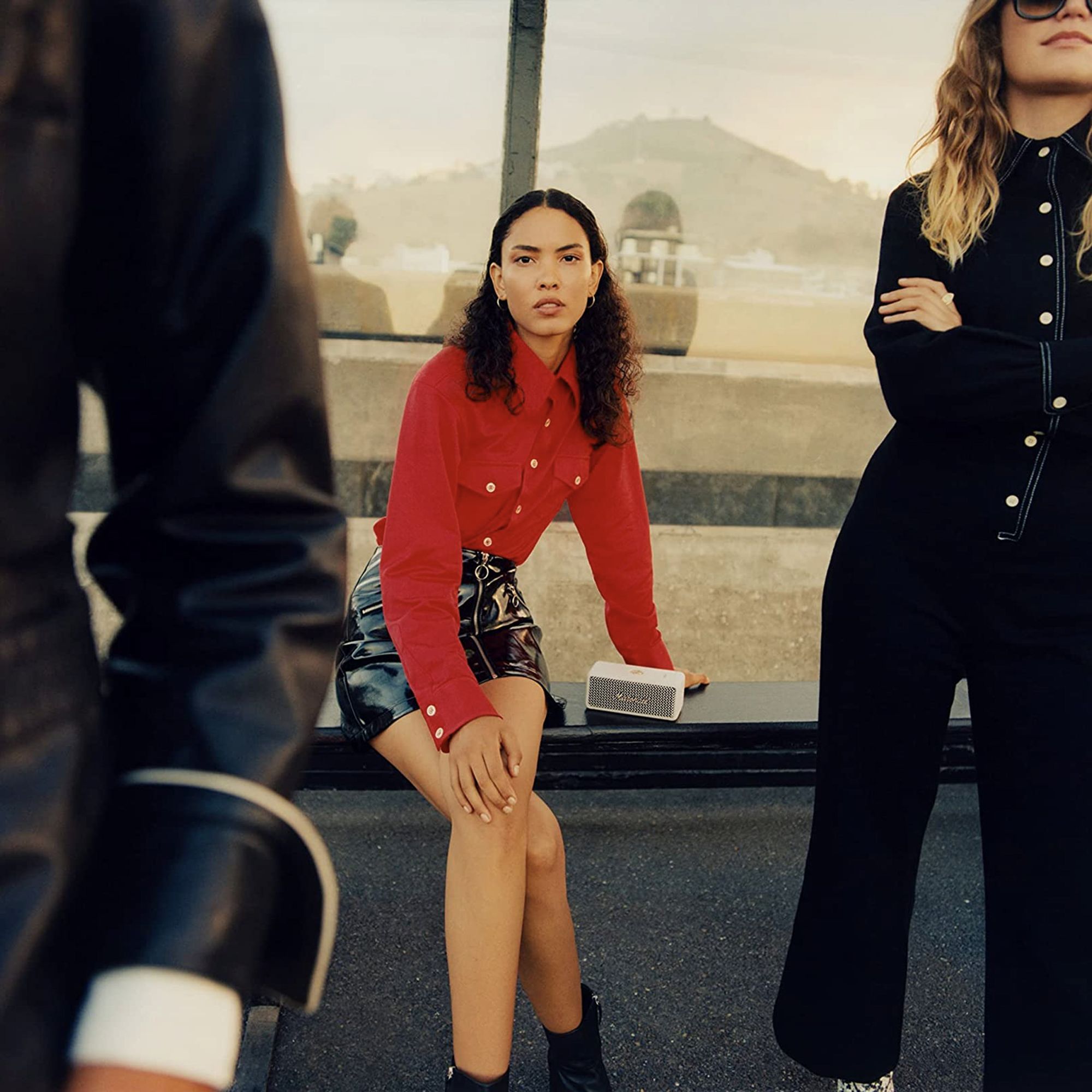 Marshall Emberton 20W Portable Bluetooth Speaker (IPX7 Water Resistant, Superior Signature Sound, Stereo Channel, Cream)_5