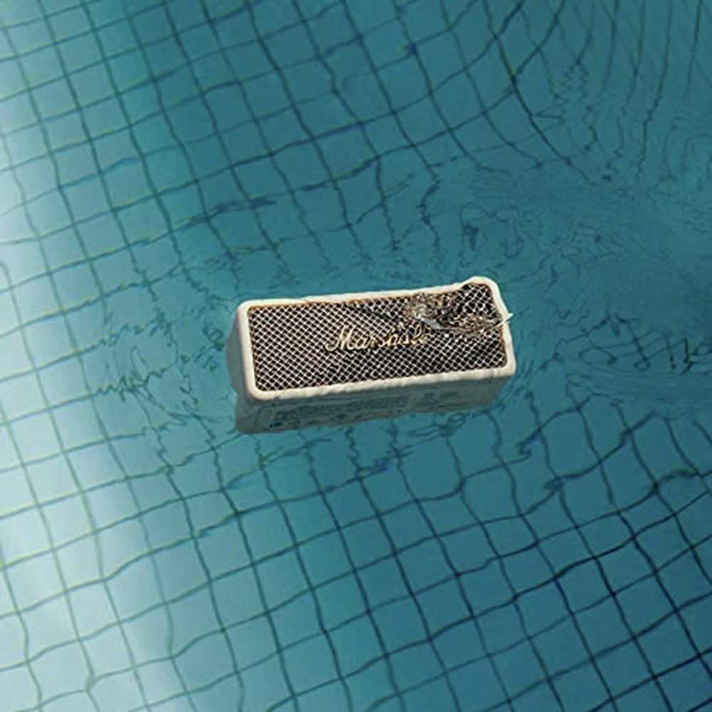 Marshall Emberton 20W Portable Bluetooth Speaker (IPX7 Water Resistant, Superior Signature Sound, Stereo Channel, Cream)_6