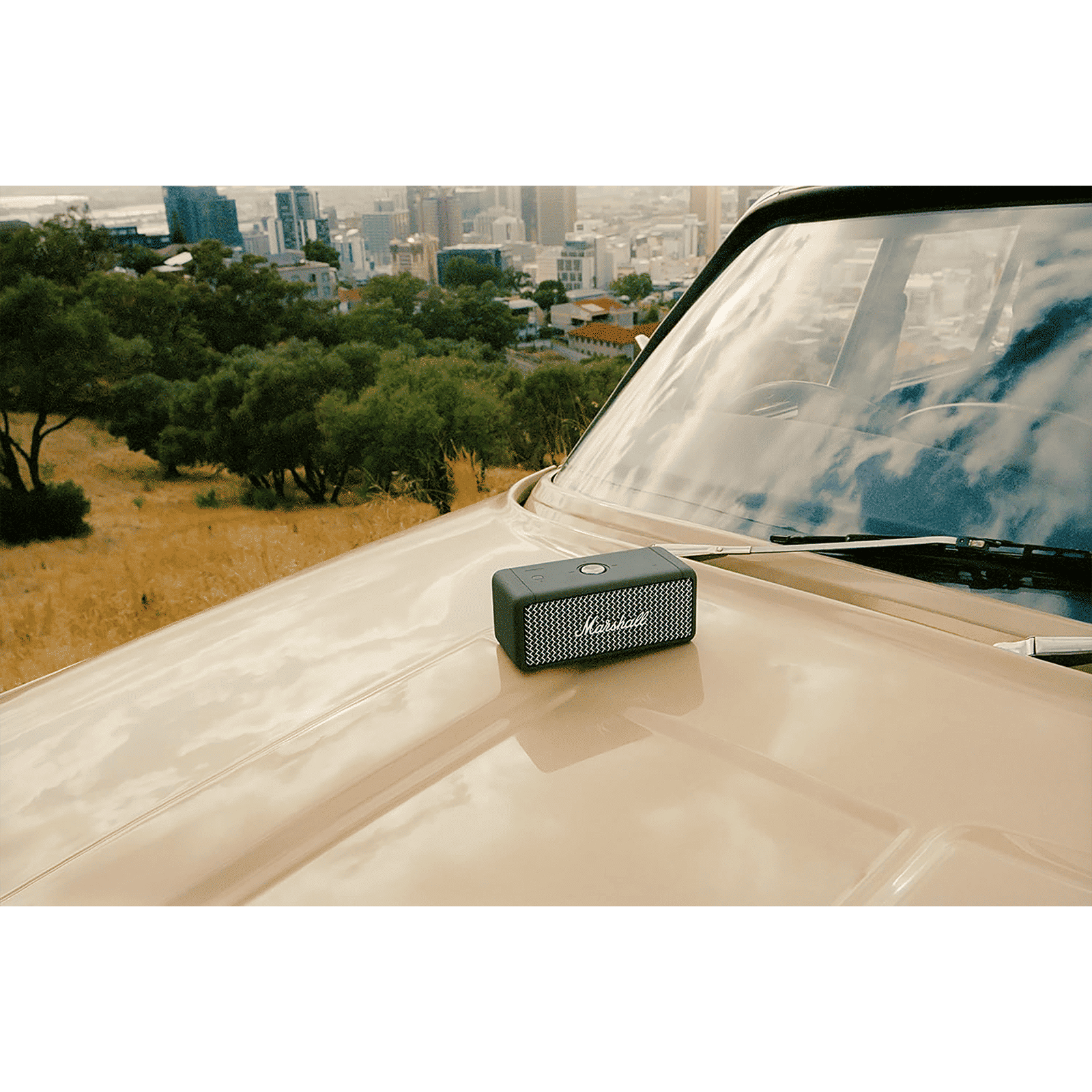 Marshall Emberton 20W Portable Bluetooth Speaker (IPX7 Water Resistant, Superior Signature Sound, Stereo Channel, Forest)_13