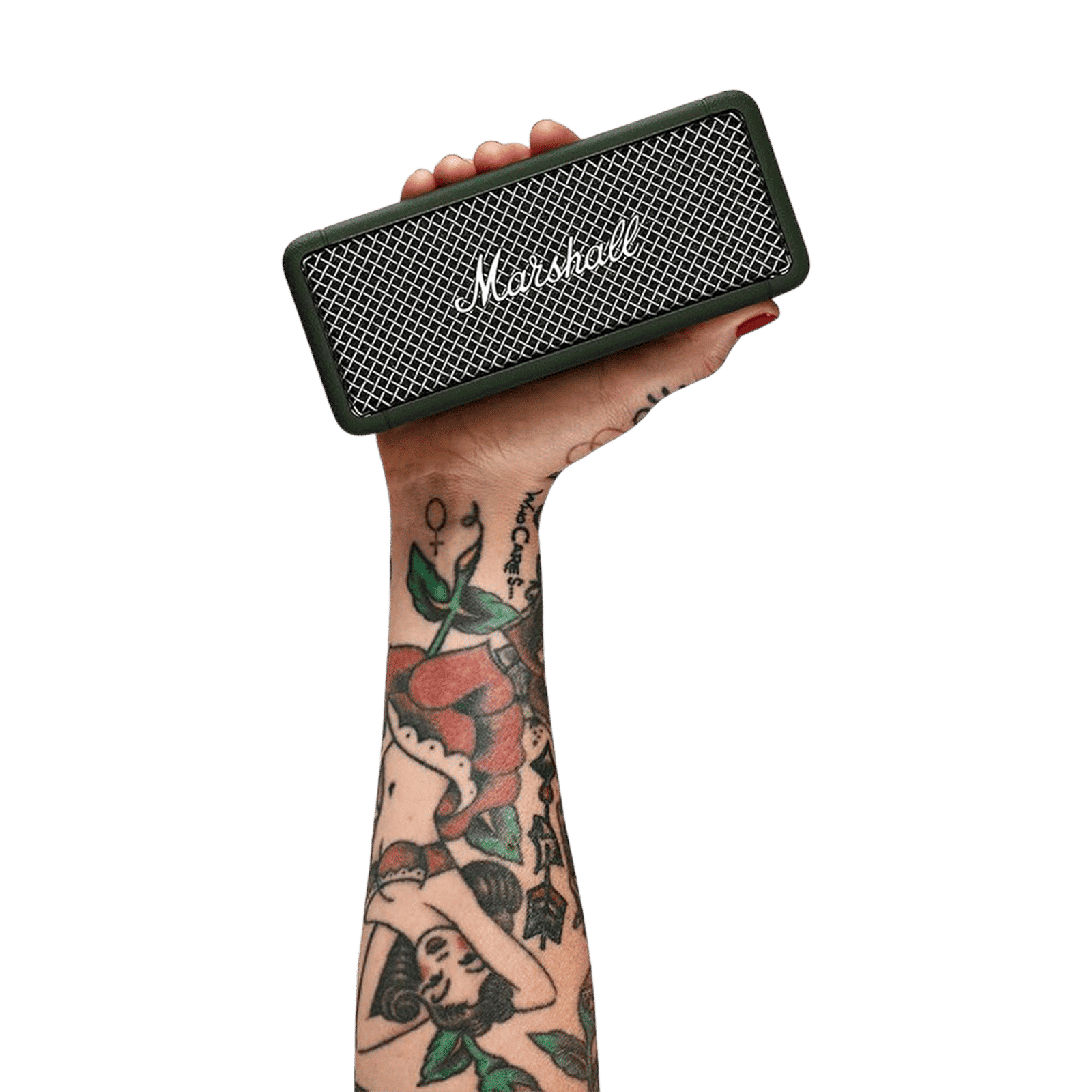 Marshall Emberton 20W Portable Bluetooth Speaker (IPX7 Water Resistant, Superior Signature Sound, Stereo Channel, Forest)_7