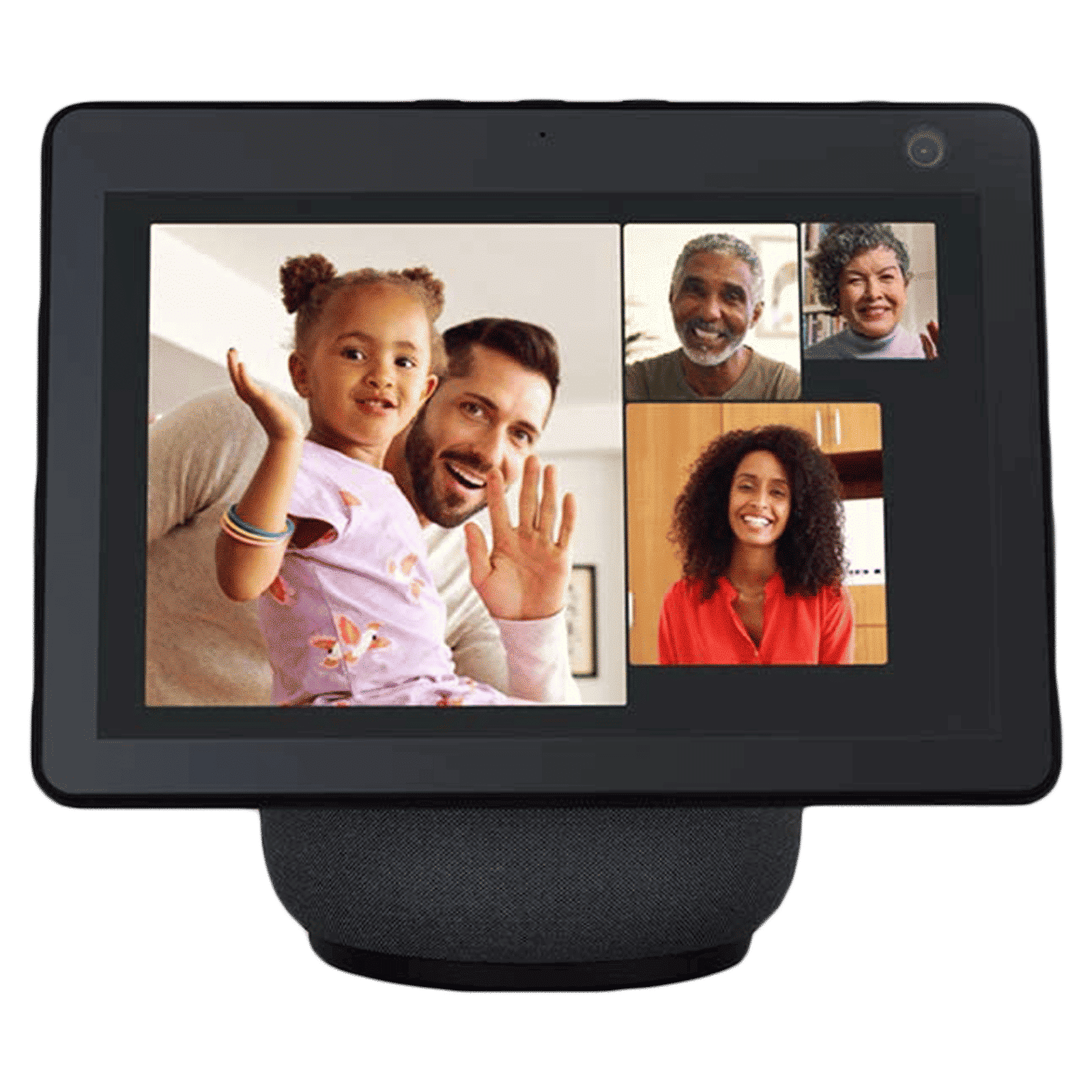 amazon All-new Echo Show 10 with Built-in Alexa Smart WiFi Speaker (Wake Word Technology, B084P1W77V, Black)_1
