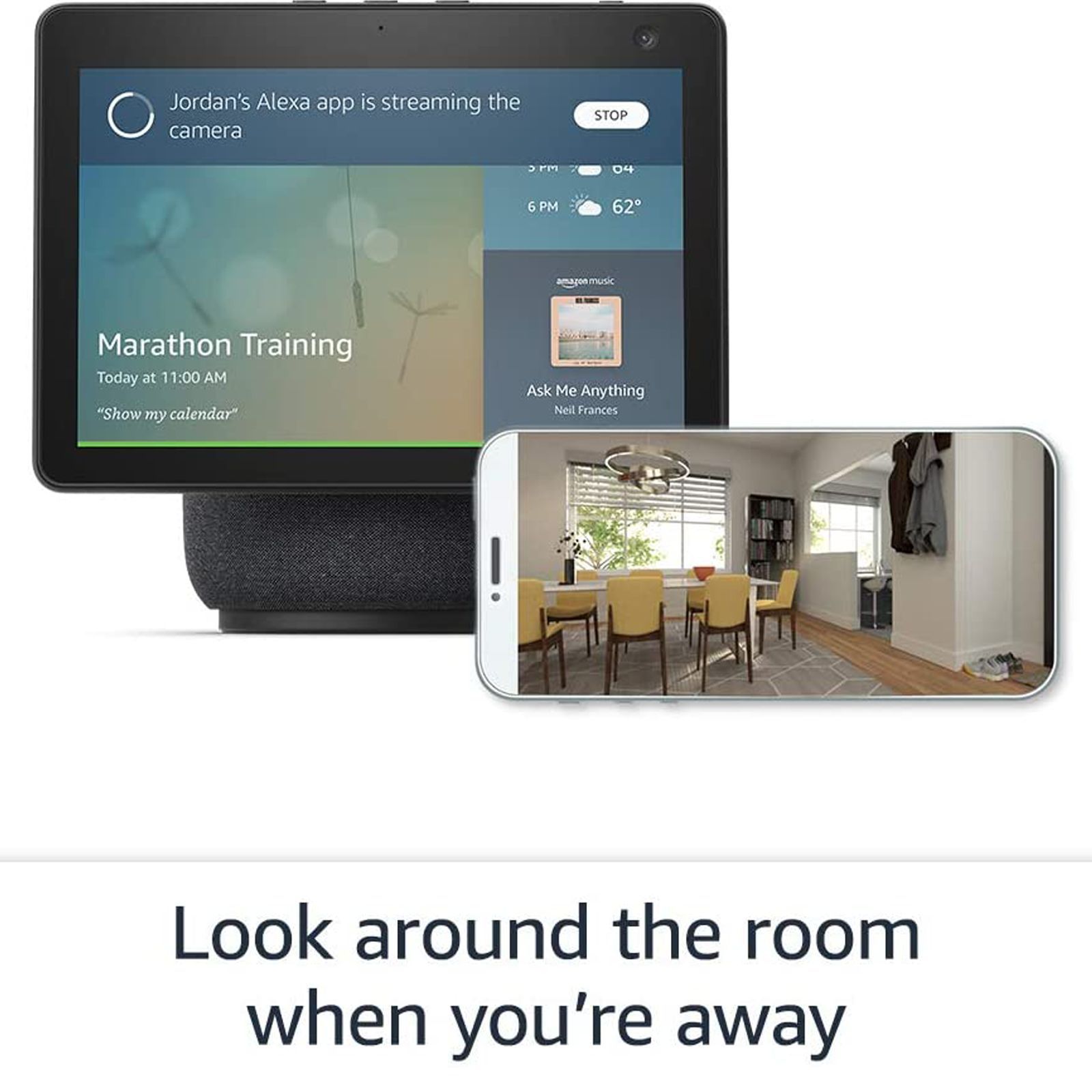 amazon All-new Echo Show 10 with Built-in Alexa Smart WiFi Speaker (Wake Word Technology, B084P1W77V, Black)_14