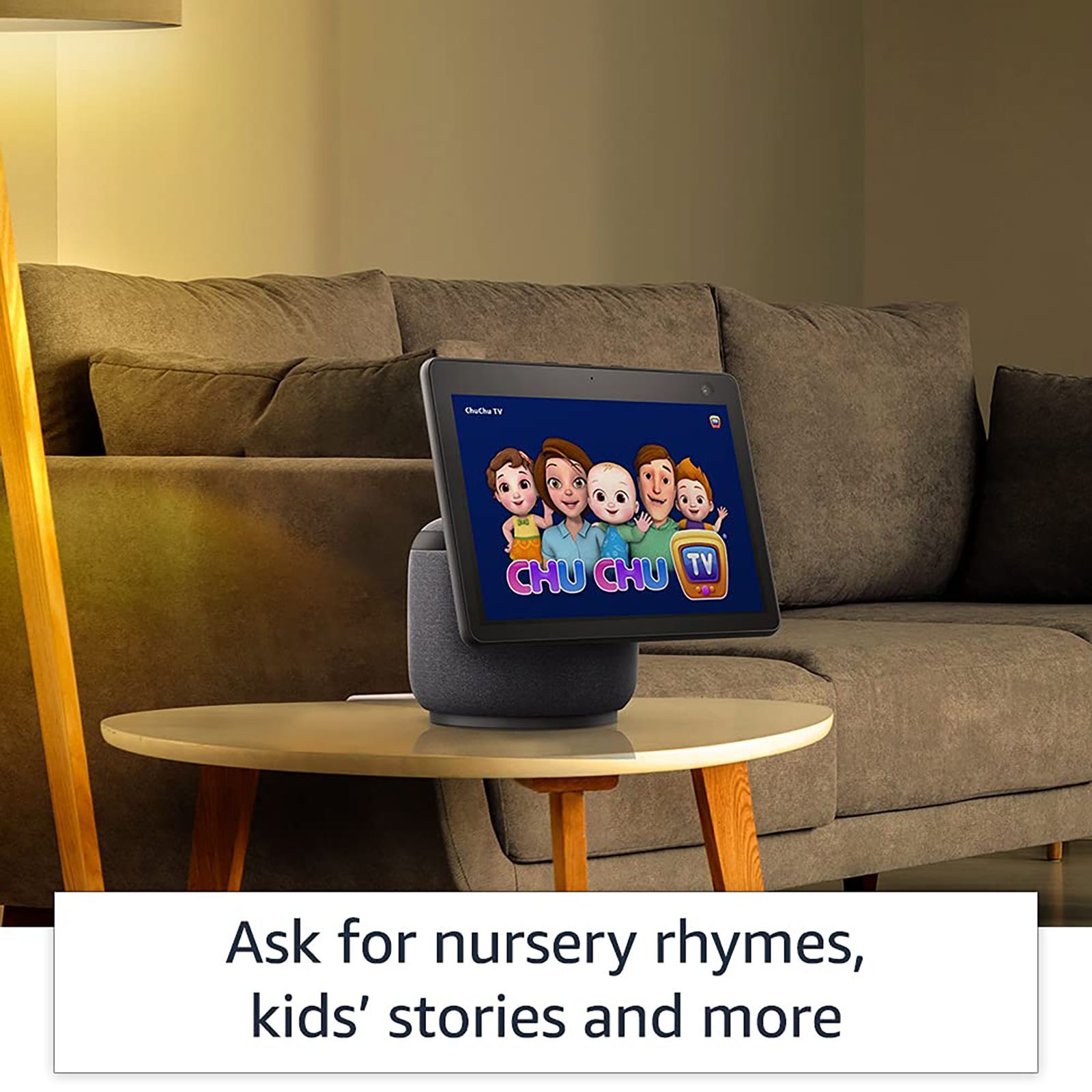 amazon All-new Echo Show 10 with Built-in Alexa Smart WiFi Speaker (Wake Word Technology, B084P1W77V, Black)_9