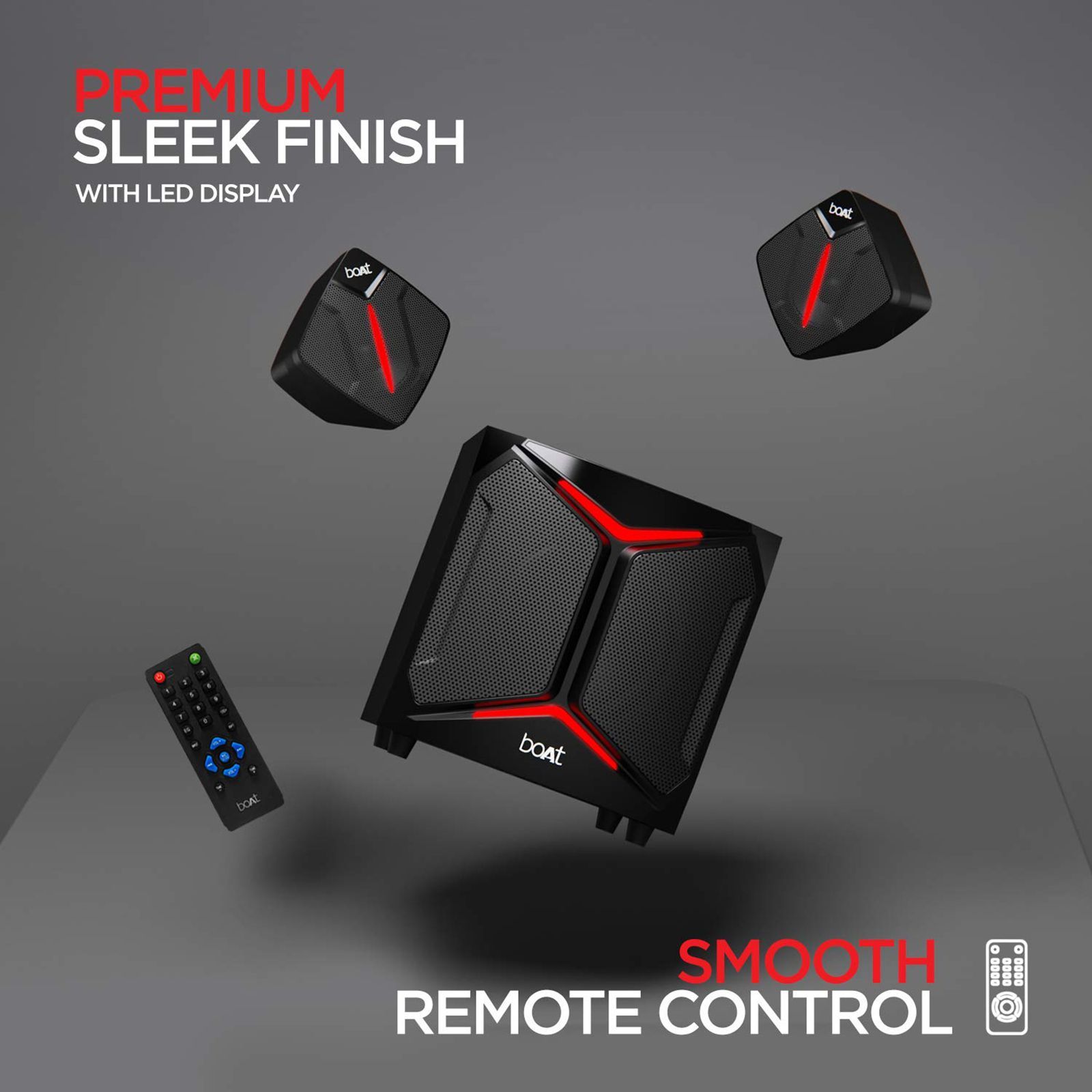 boAt 2.1 Channel 100 Watt Multi-Channel Speaker (Bluetooth 5.0, Blitz 2000, Black) boAt 2.1 Channel 100 Watt Multi-Channel Speaker (Bluetooth 5.0, Blitz 2000, Black)_6