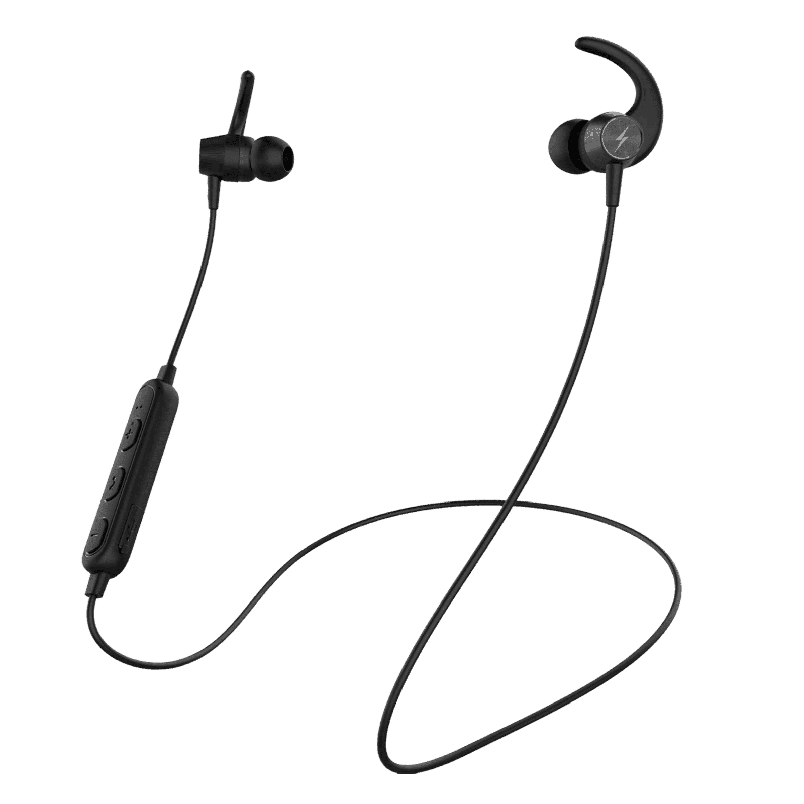 FIRE-BOLTT BN1200 Neckband with Noise Isolation (Water Resistant, Stereo Bass Sound, Black)_1