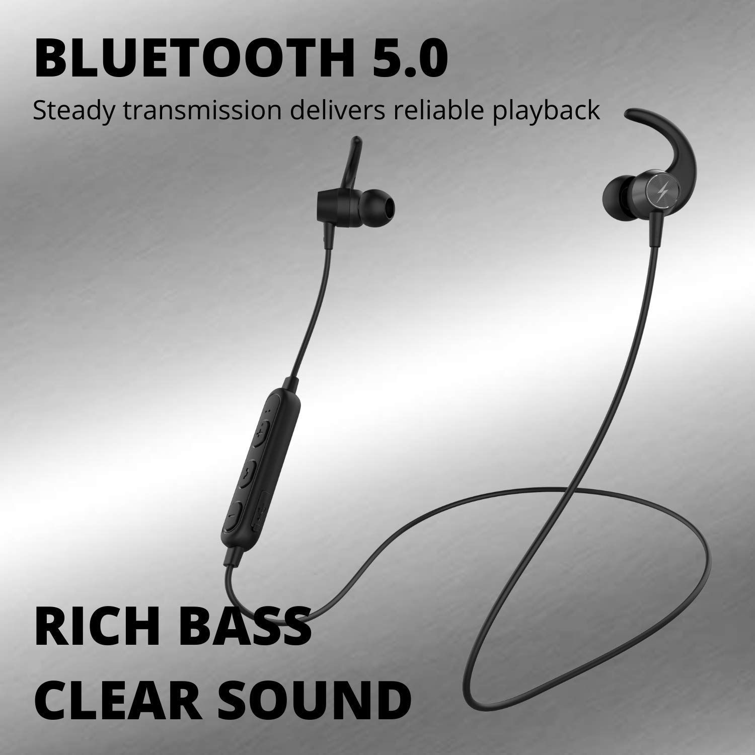 FIRE-BOLTT BN1200 Neckband with Noise Isolation (Water Resistant, Stereo Bass Sound, Black)_10